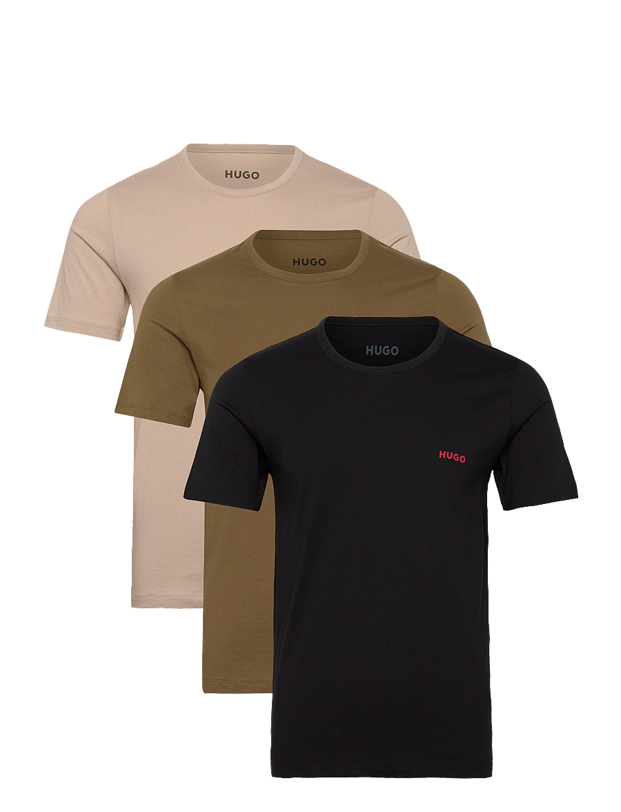 HUGO - T-SHIRT RN TRIPLET P - t-särkide multipakk - open miscellaneous - 0
