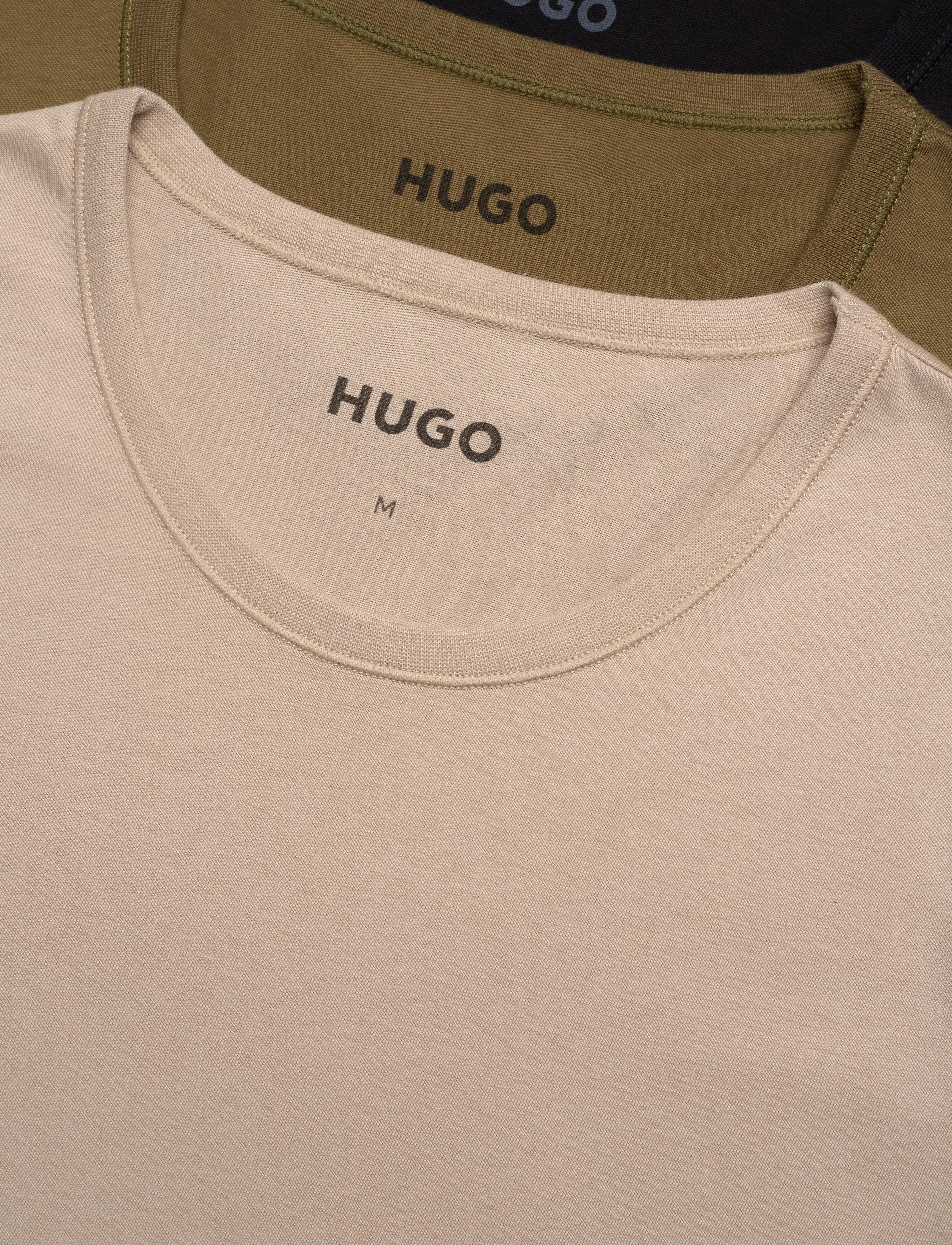 HUGO - T-SHIRT RN TRIPLET P - multipack t-shirts - open miscellaneous - 1