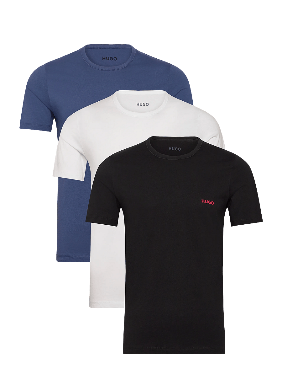 HUGO - T-SHIRT RN TRIPLET P - t-särkide multipakk - open miscellaneous - 0