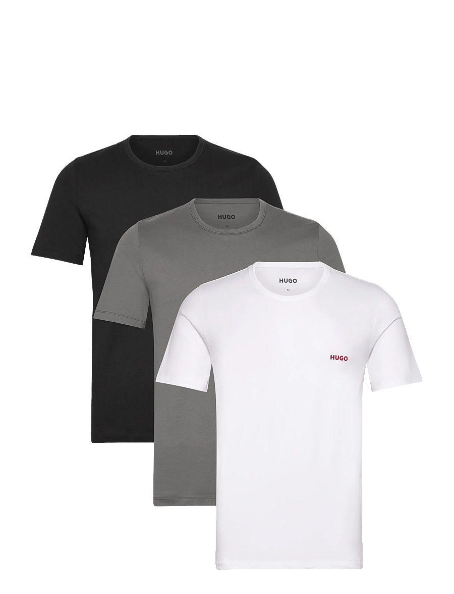 HUGO - T-SHIRT RN TRIPLET P - t-särkide multipakk - open miscellaneous - 0