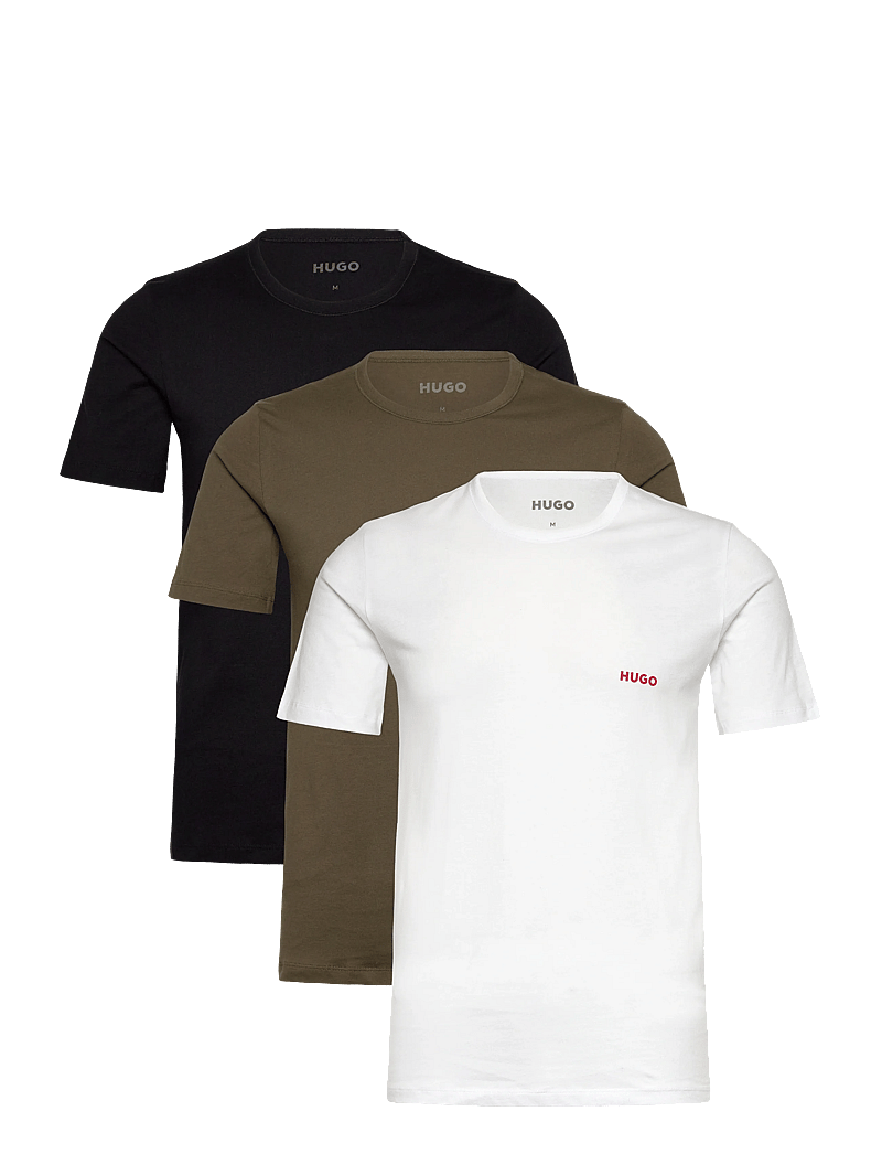 HUGO - T-SHIRT RN TRIPLET P - t-shirts im multipack - open miscellaneous - 0