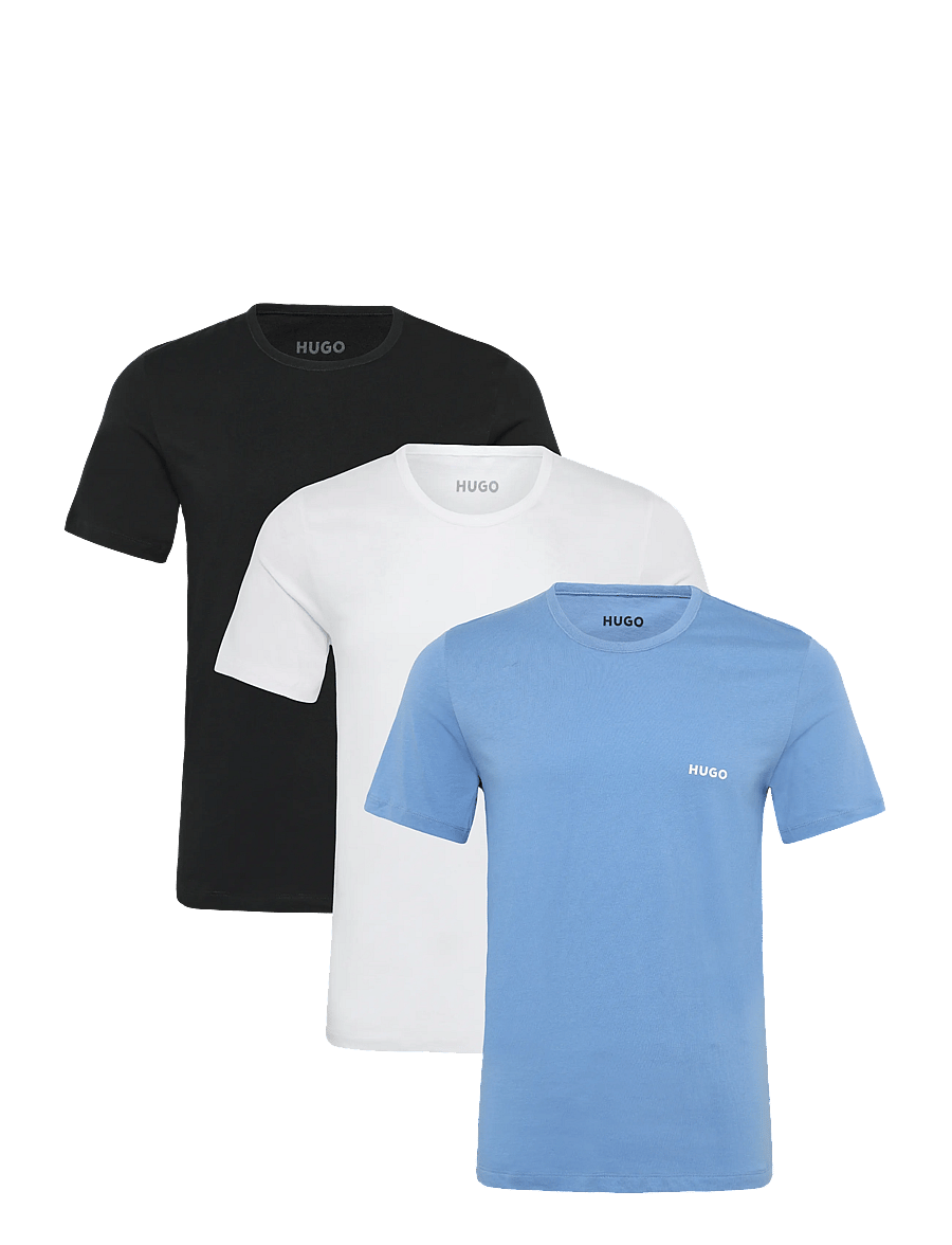 HUGO - T-SHIRT RN TRIPLET P - t-shirts im multipack - open miscellaneous - 0