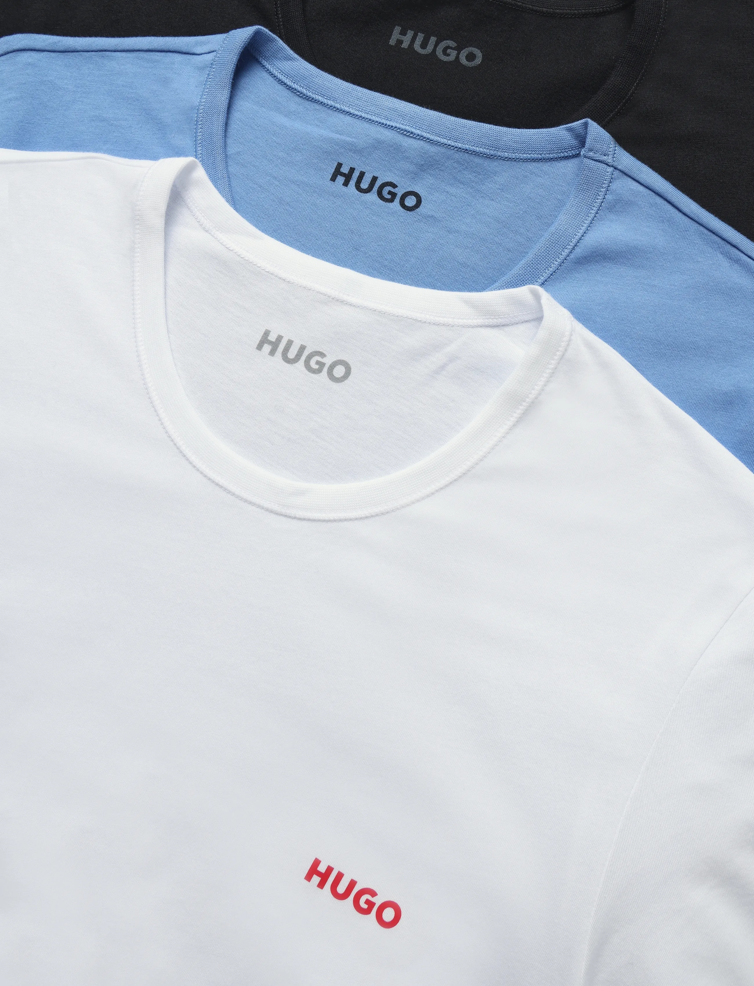 HUGO - T-SHIRT RN TRIPLET P - t-shirts im multipack - open miscellaneous - 2