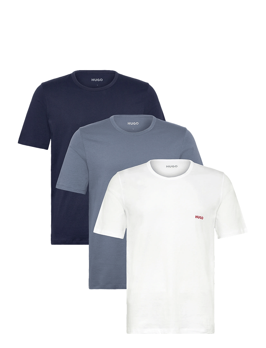 HUGO - T-SHIRT RN TRIPLET P - t-shirts im multipack - open miscellaneous - 0
