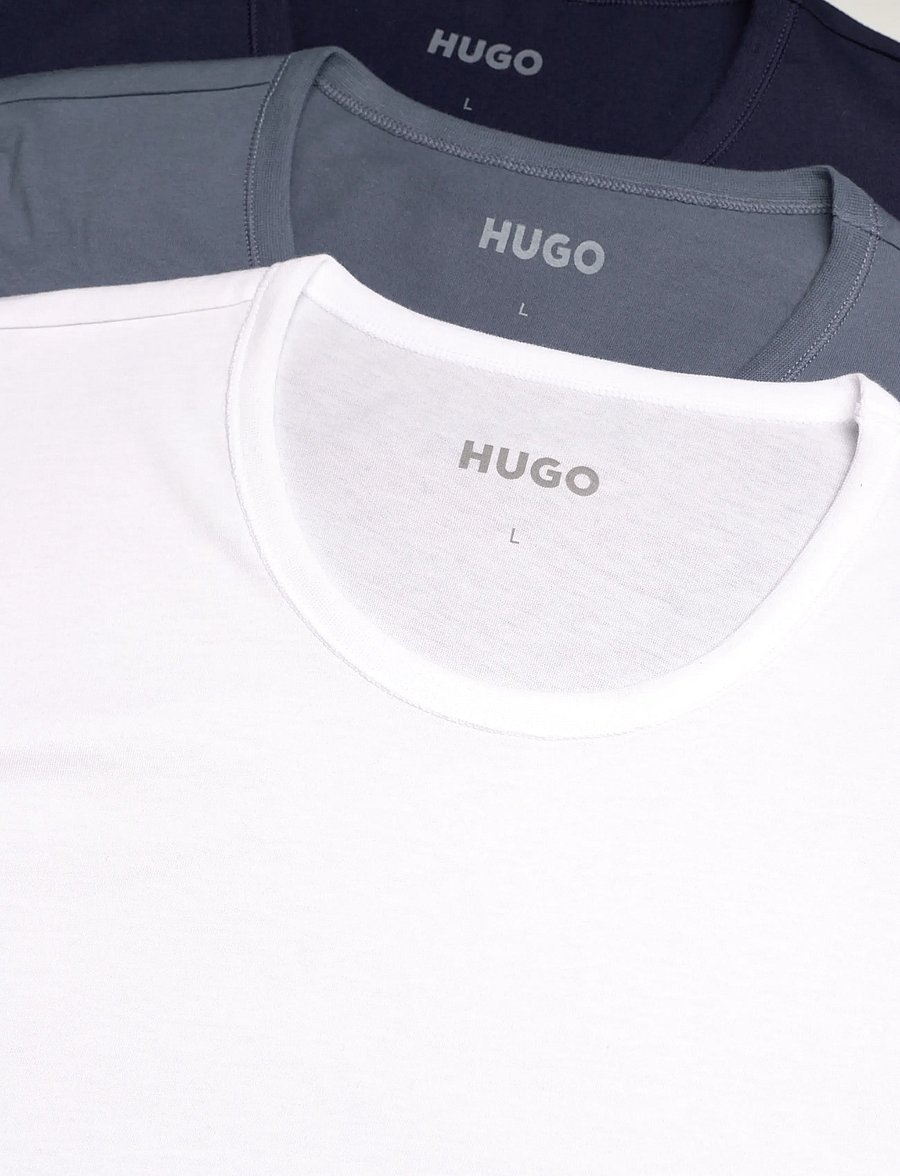 HUGO - T-SHIRT RN TRIPLET P - t-shirts im multipack - open miscellaneous - 1