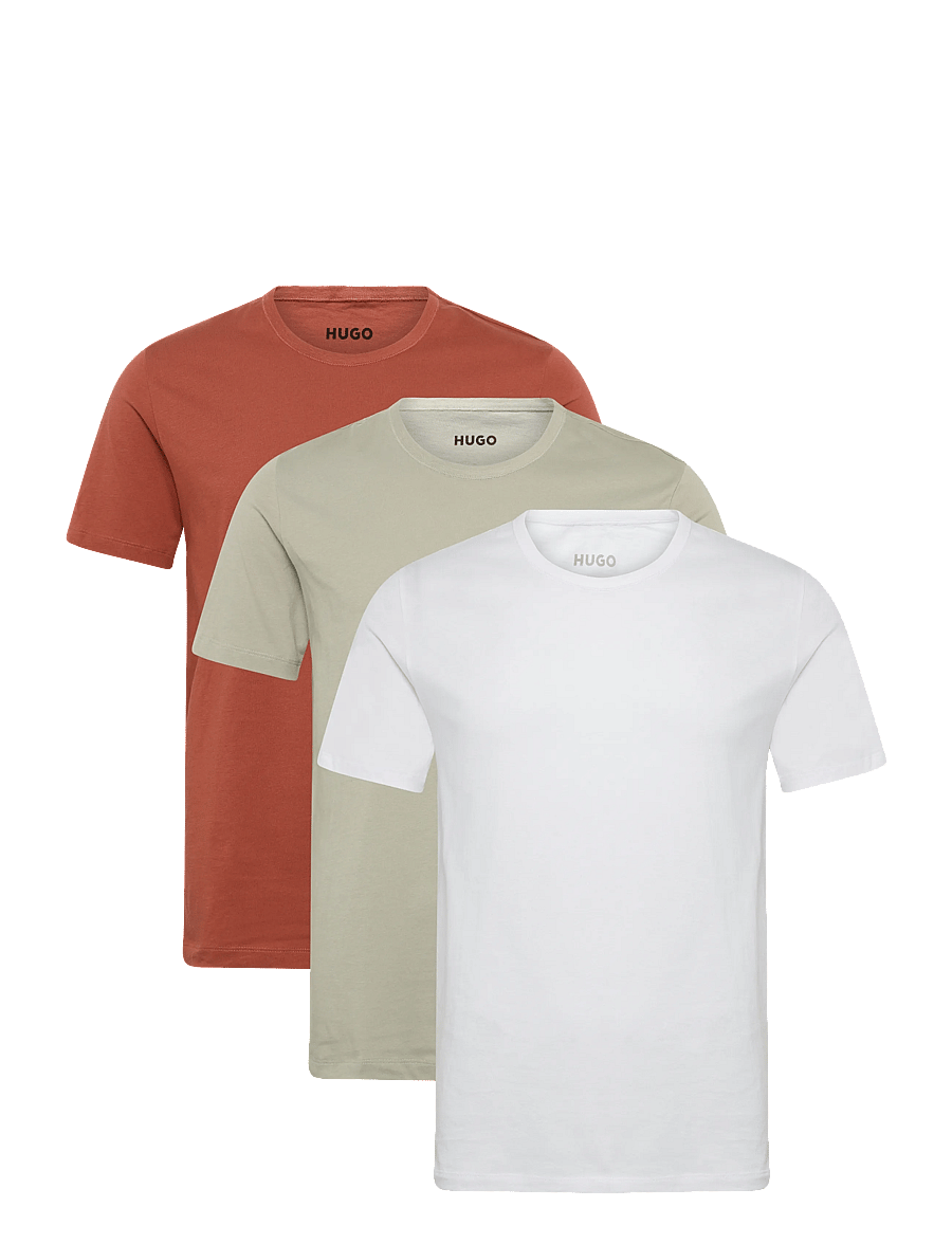 HUGO - T-SHIRT RN TRIPLET P - multipack t-shirts - open miscellaneous - 0