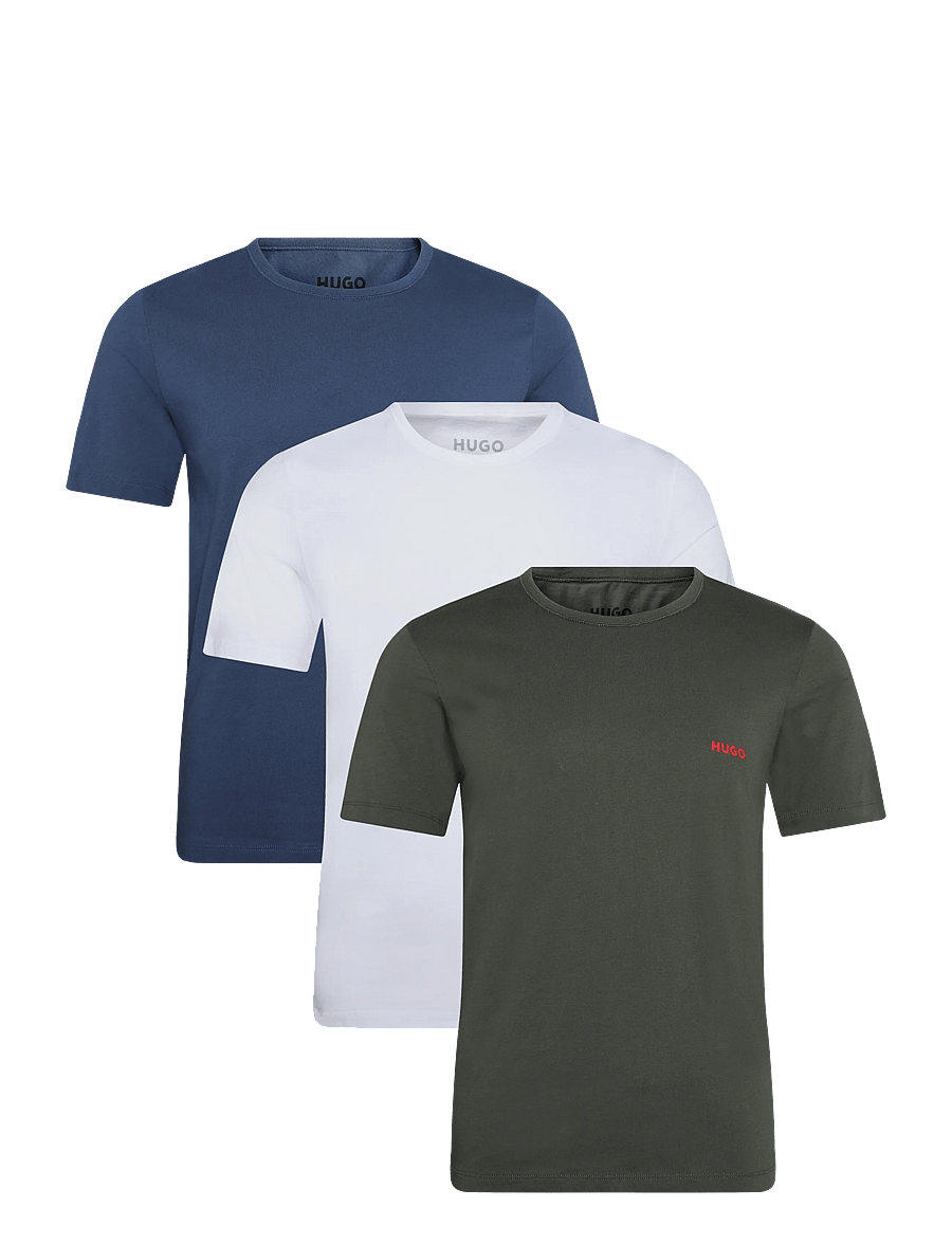 HUGO - T-SHIRT RN TRIPLET P - t-shirts im multipack - open miscellaneous - 0