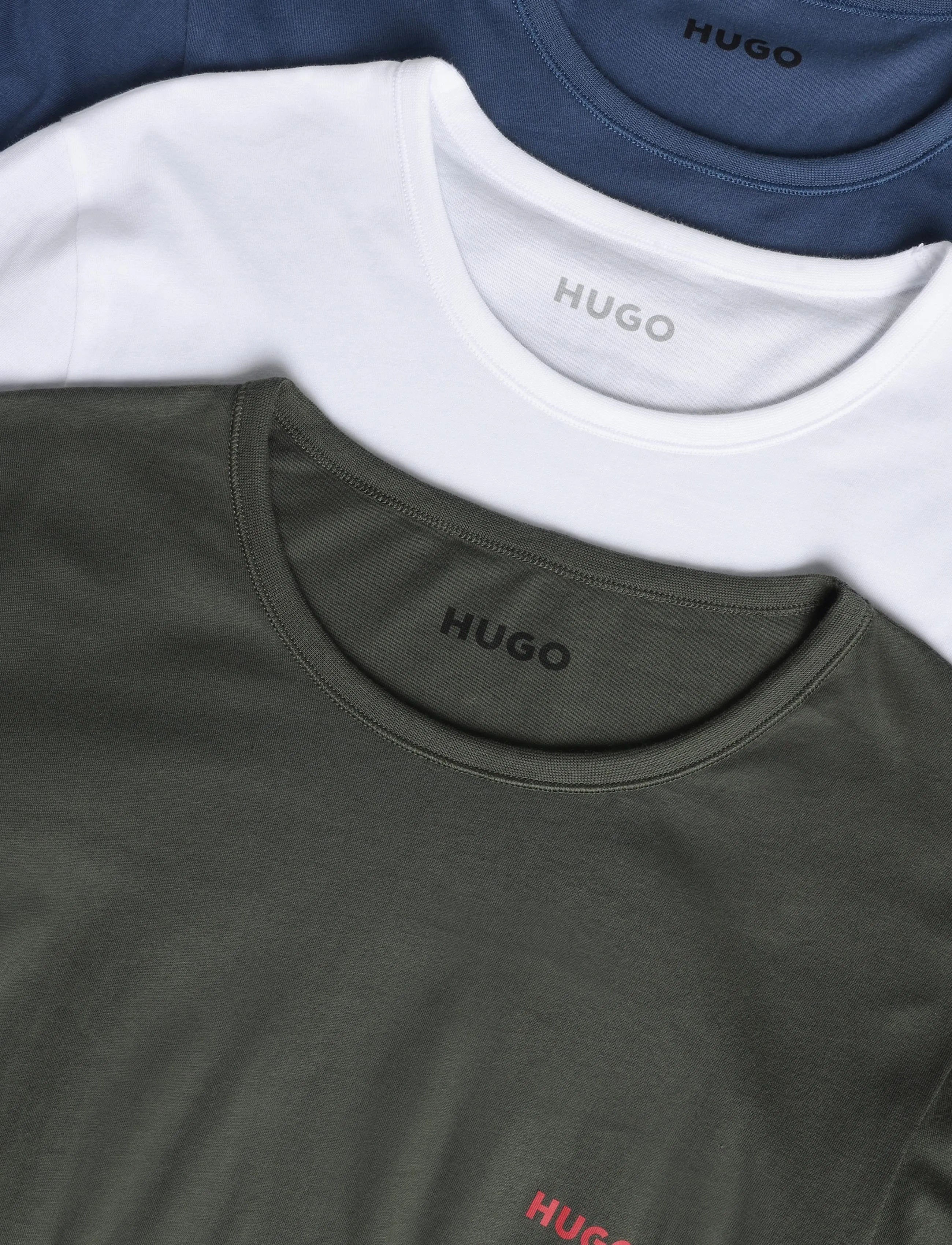 HUGO - T-SHIRT RN TRIPLET P - t-shirts im multipack - open miscellaneous - 2