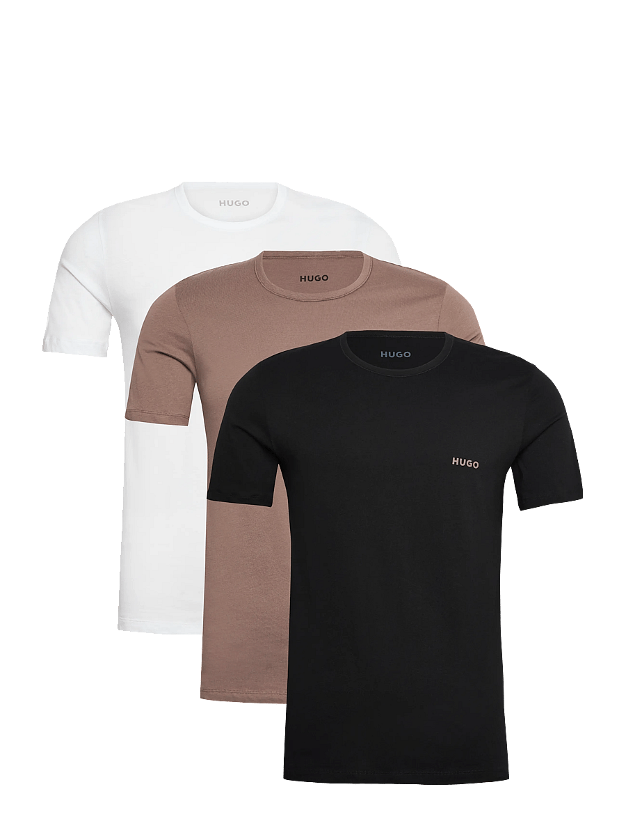 HUGO - T-SHIRT RN TRIPLET P - t-shirts im multipack - open miscellaneous - 0