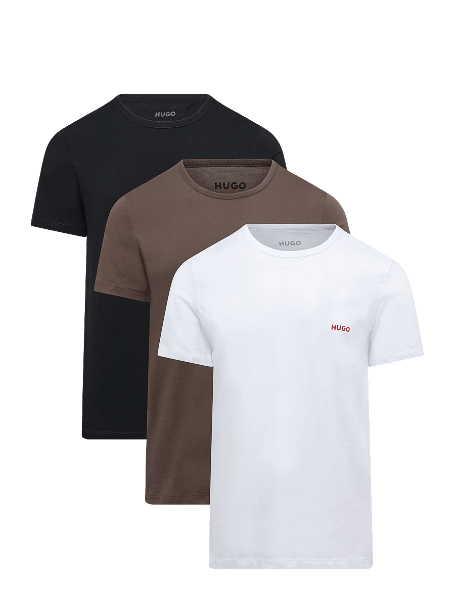 HUGO - T-SHIRT RN TRIPLET P - t-shirts im multipack - open miscellaneous - 0