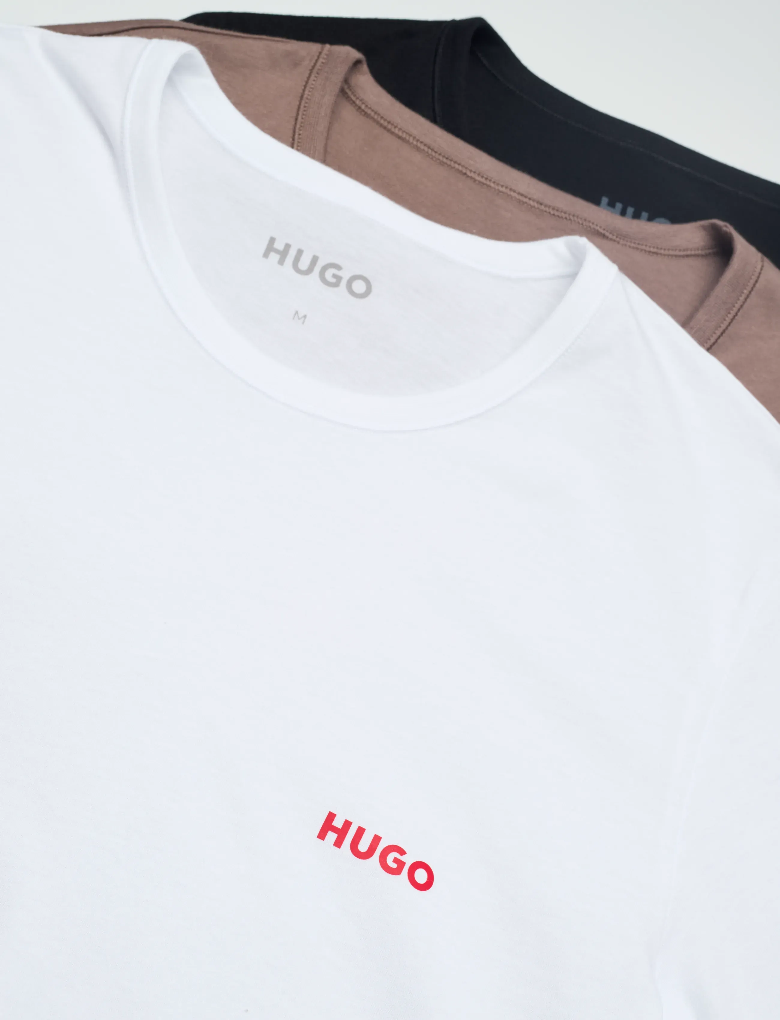 HUGO - T-SHIRT RN TRIPLET P - t-shirts im multipack - open miscellaneous - 2
