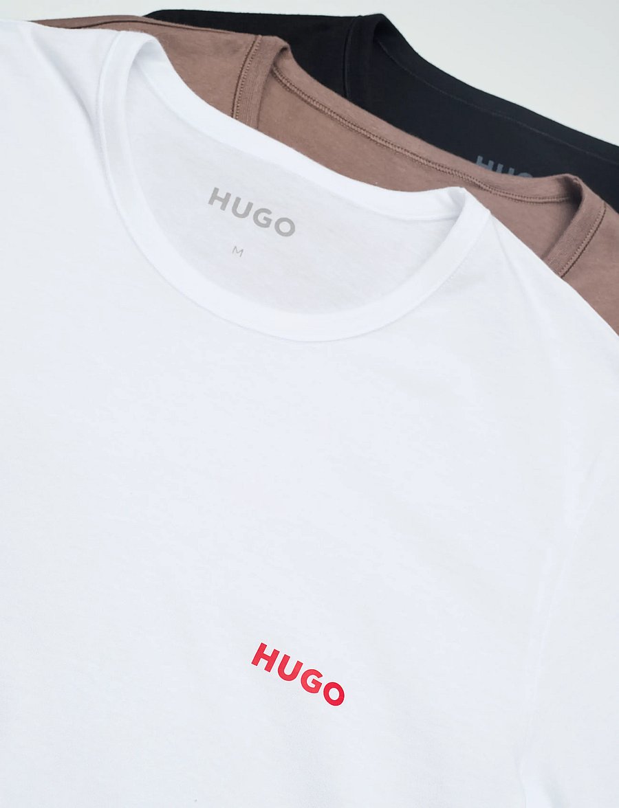 HUGO - T-SHIRT RN TRIPLET P - t-shirts im multipack - open miscellaneous - 2