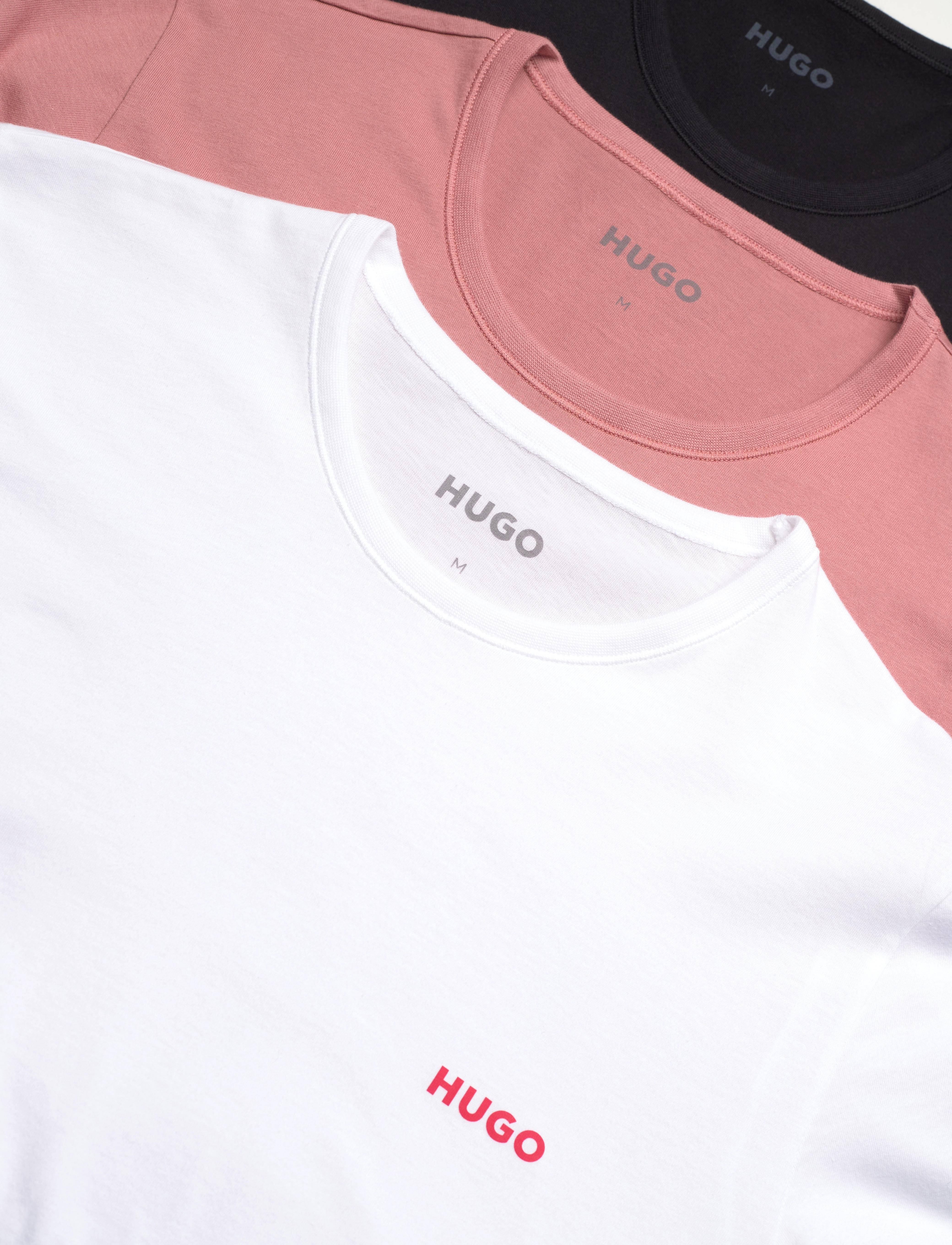 HUGO - T-SHIRT RN TRIPLET P - madalaimad hinnad - open miscellaneous - 1