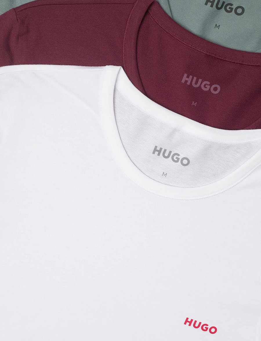 HUGO - T-SHIRT RN TRIPLET P - multipack t-shirts - open miscellaneous - 1