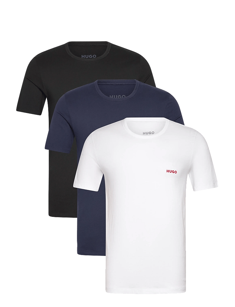 HUGO - T-SHIRT RN TRIPLET P - multipack t-shirts - open miscellaneous - 0