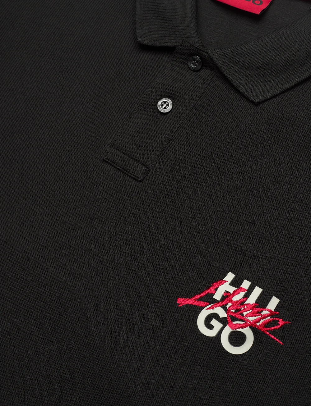 HUGO - Dalogpolo - kurzärmelig - black - 2