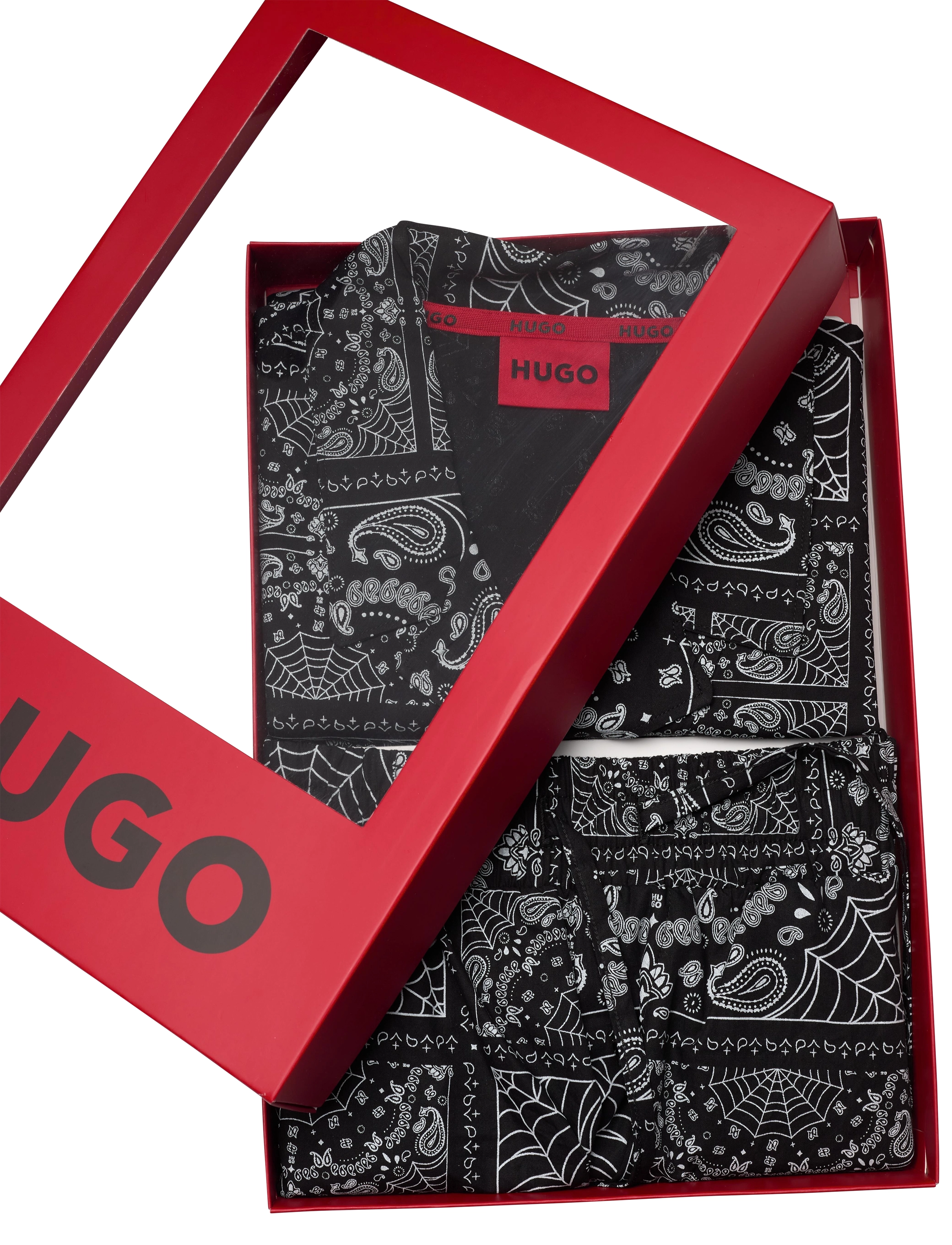 HUGO - RIK - swim shorts - black - 2