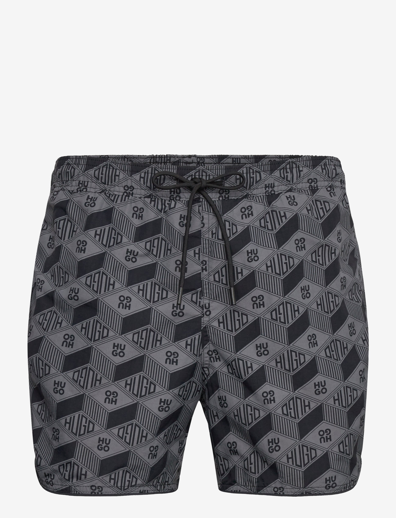 HUGO - RIK - badeshorts - dark grey - 0