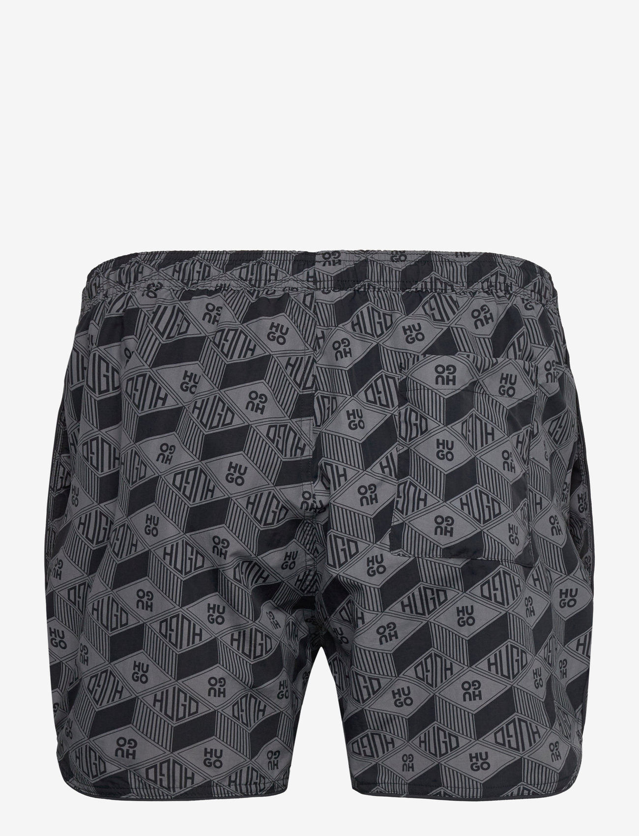 HUGO - RIK - badeshorts - dark grey - 1