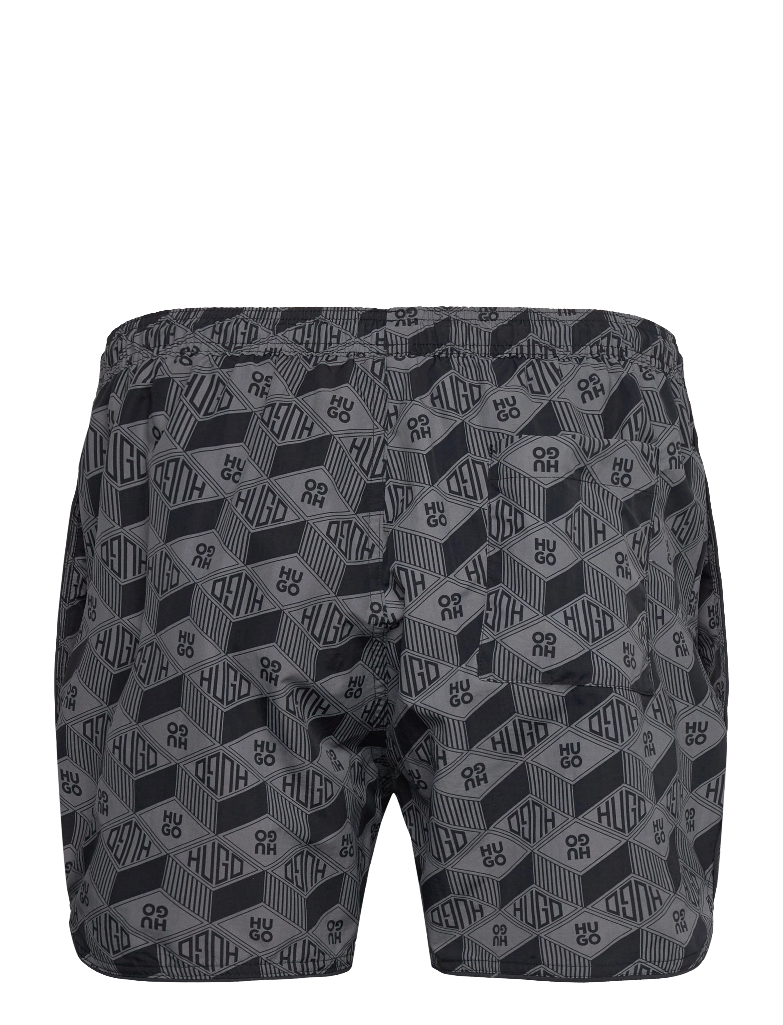HUGO - RIK - badebukser - dark grey - 1