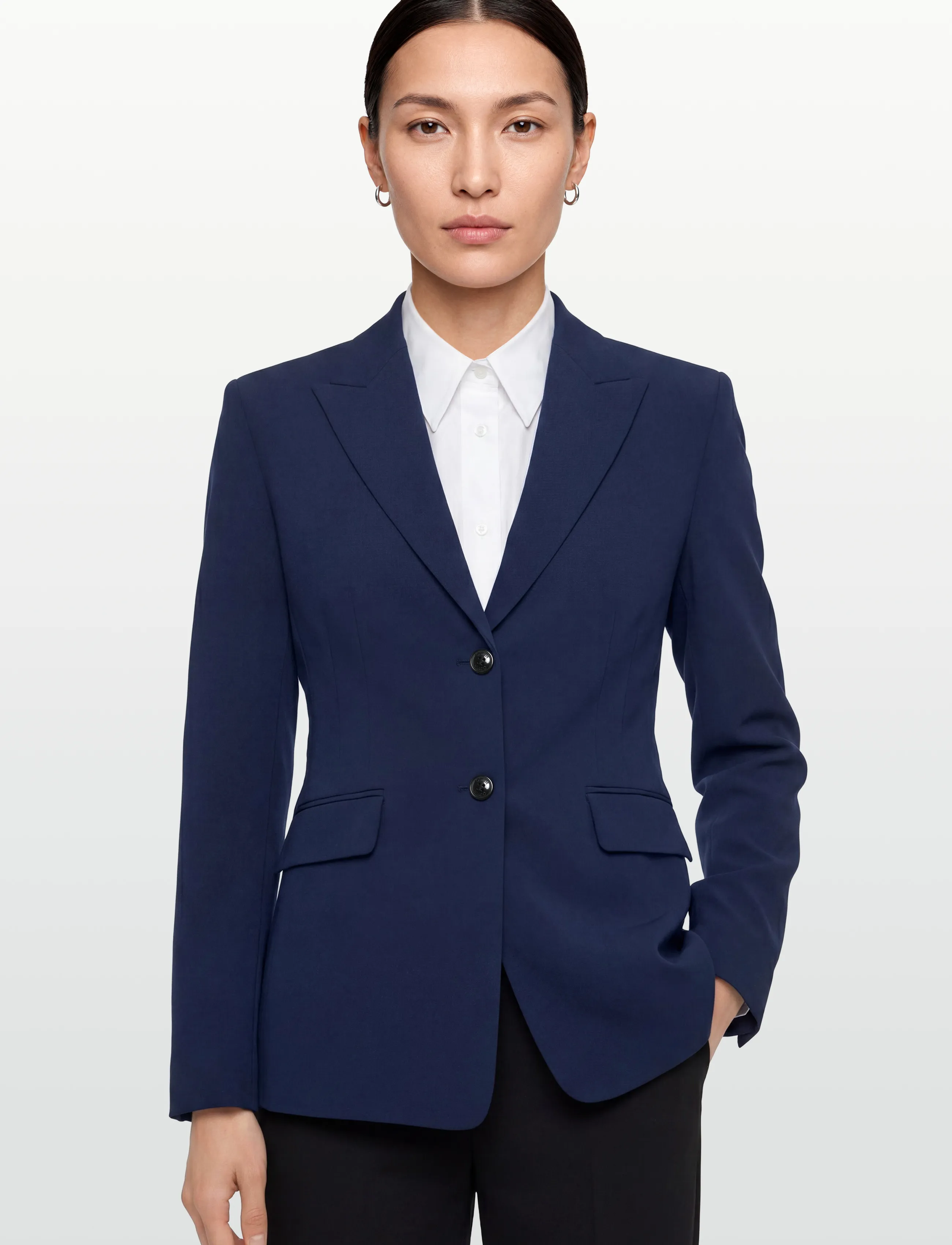 HUGO - Asmalla-1 - enkeltradede blazere - medium blue - 3