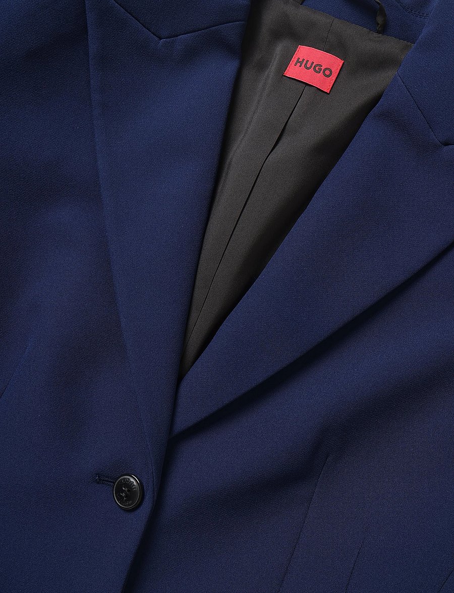 HUGO - Asmalla-1 - single breasted blazers - medium blue - 5