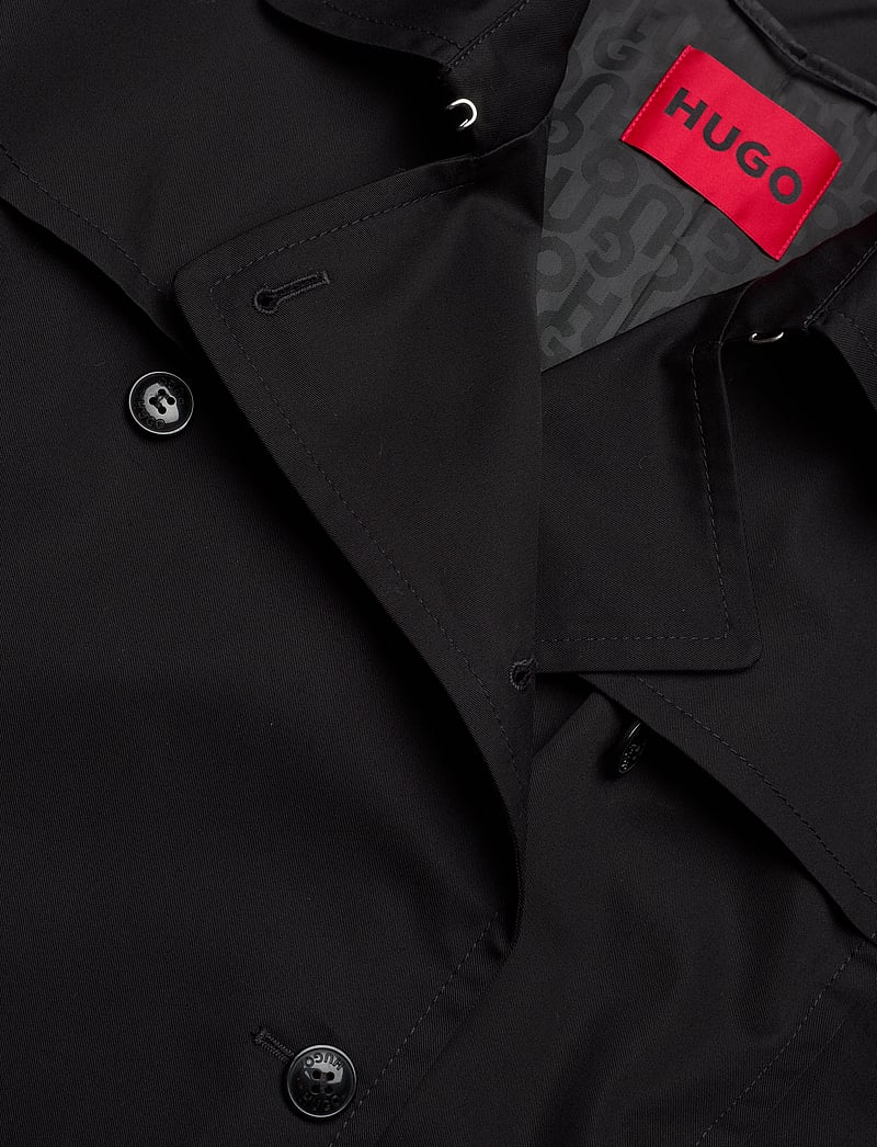 HUGO - Makares-1 - trenchcoats - black - 3