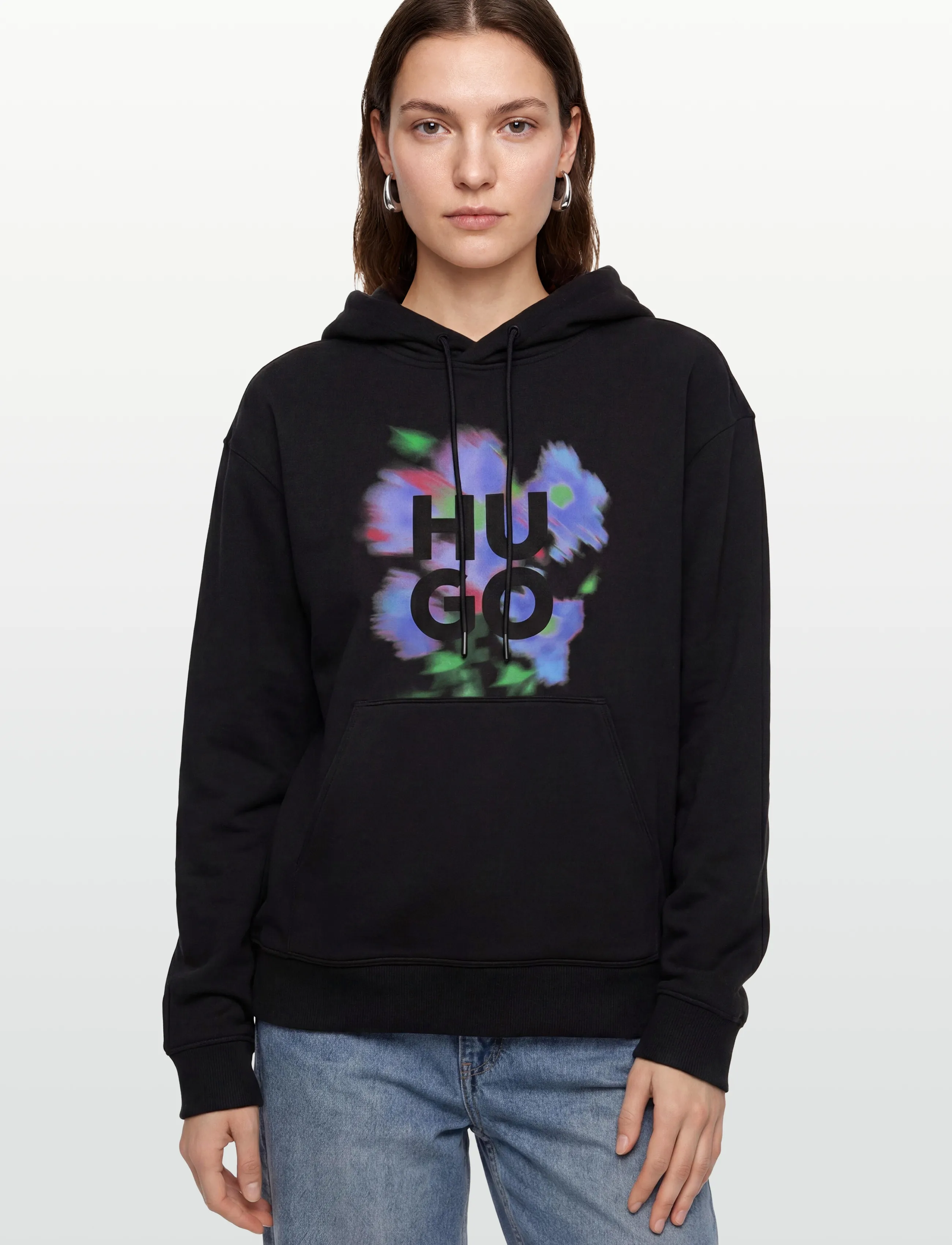 HUGO - Dejandra - hoodies - black - 3