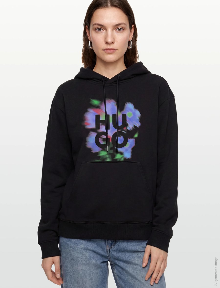 HUGO - Dejandra - hættetrøjer - black - 3