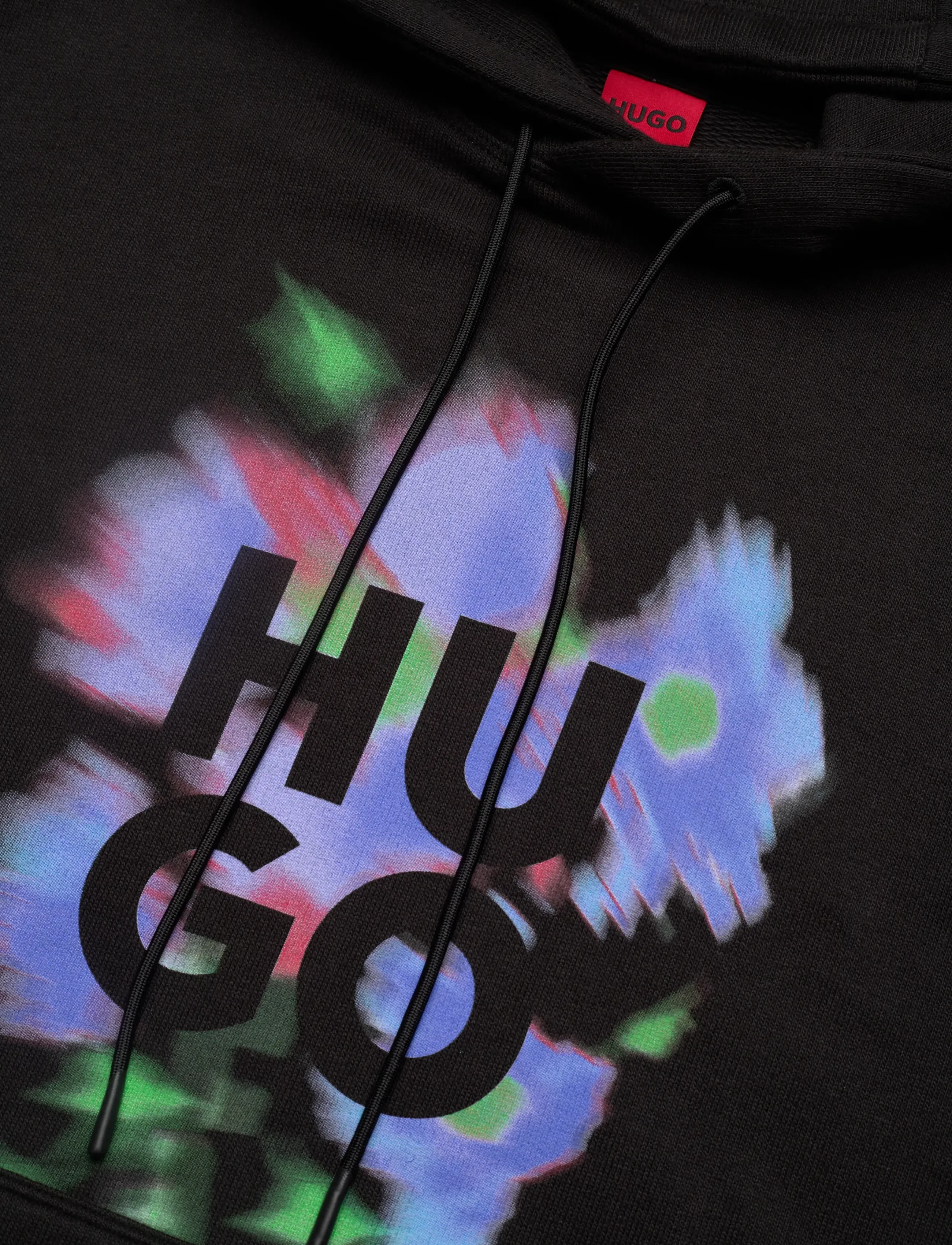 HUGO - Dejandra - kapuutsiga dressipluusid - black - 2