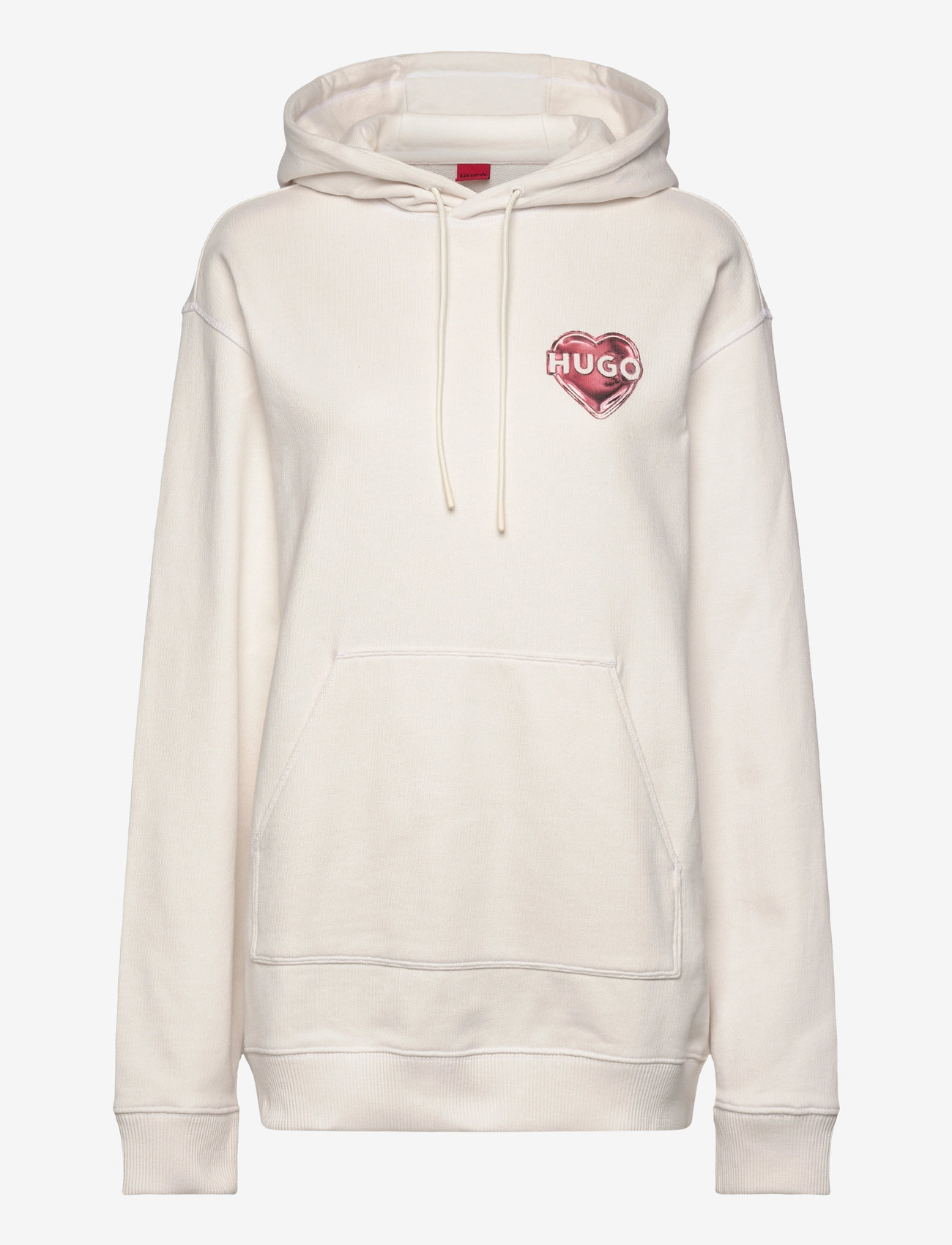 HUGO - Dejandra - kapuutsiga dressipluusid - natural - 0