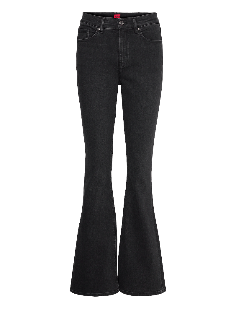 HUGO - Geflare - schlaghosen - black - 0