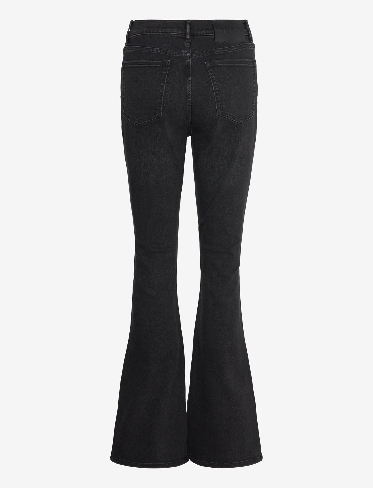 HUGO - Geflare - schlaghosen - black - 1