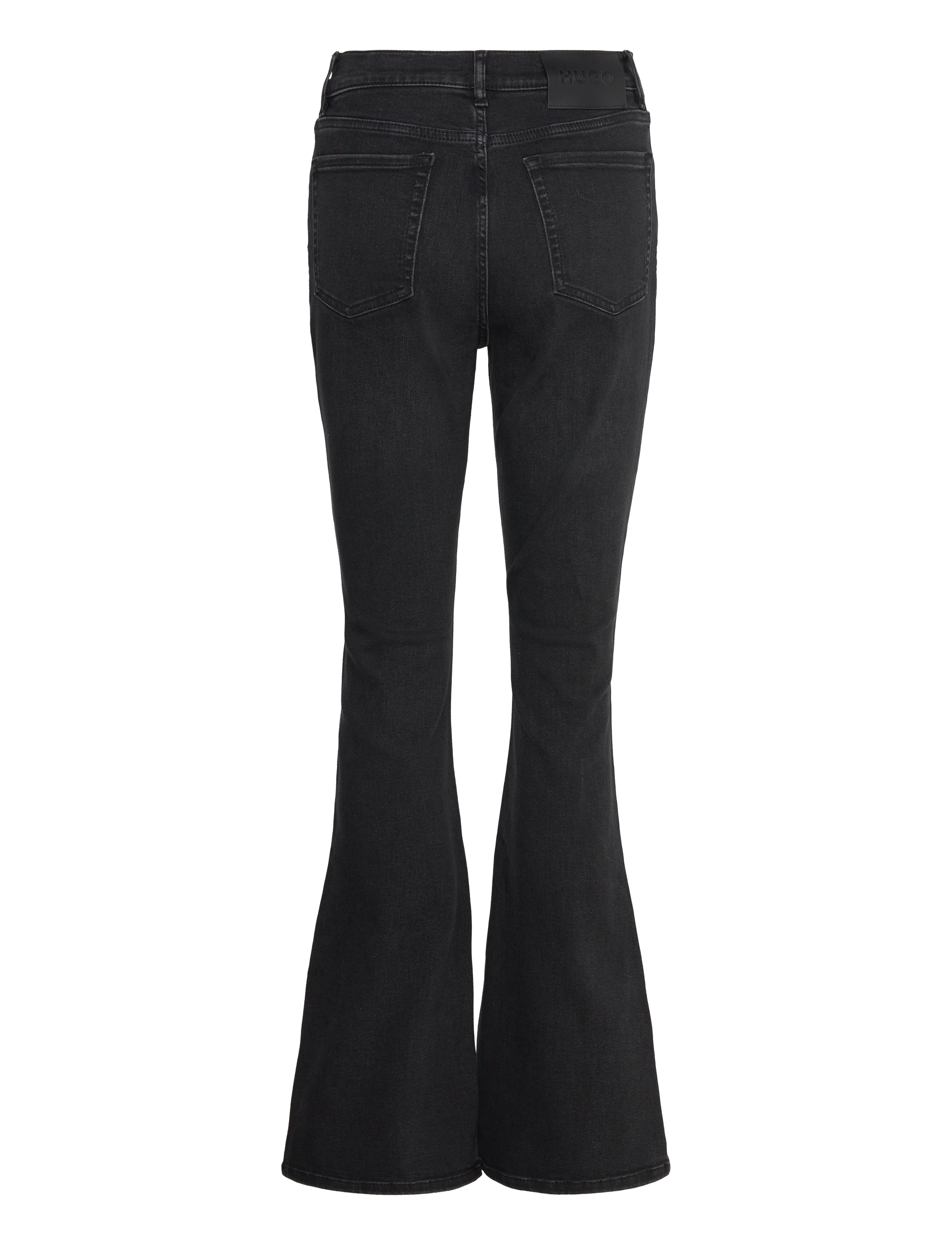 HUGO - Geflare - flared jeans - black - 1