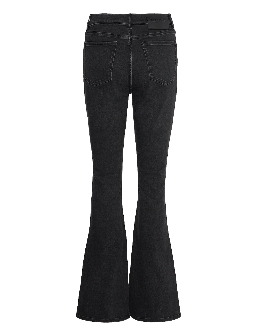 HUGO - Geflare - dzwony dżinsy - black - 1
