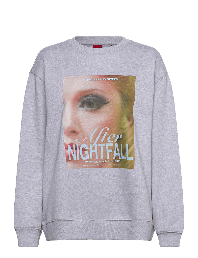 HUGO - Classic Crew_3 - alltags-style - open grey - 0