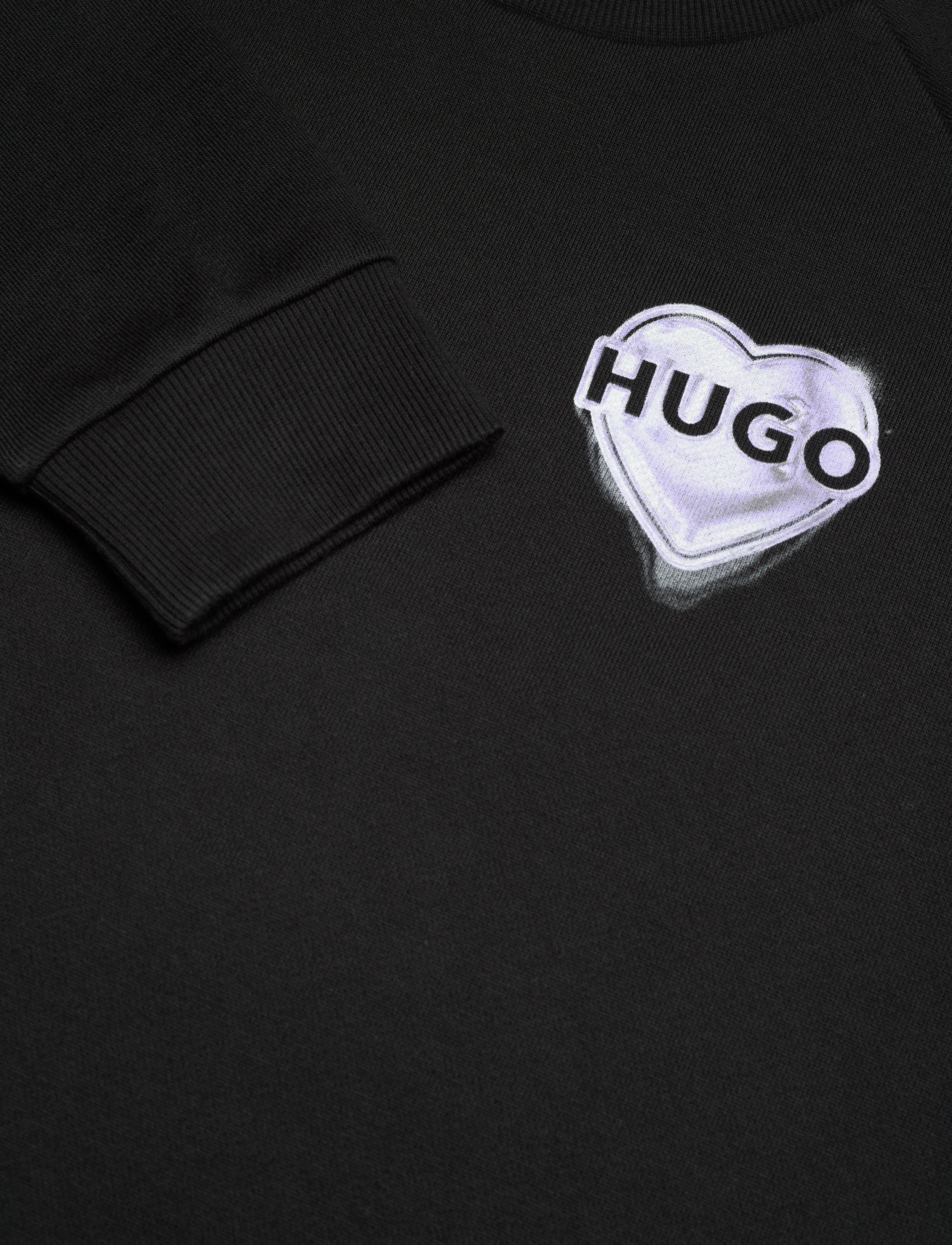 HUGO - Darace - pikkade varrukatega alussärgid - black - 2
