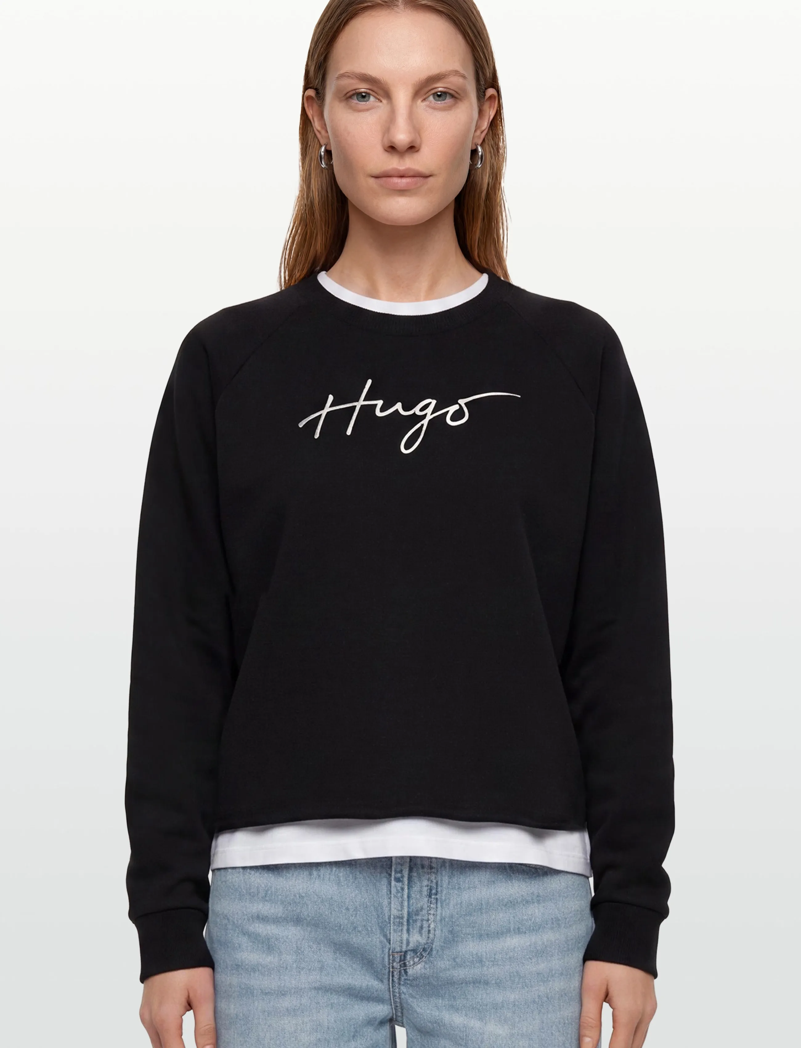 HUGO - Darace - langærmede toppe - black - 3