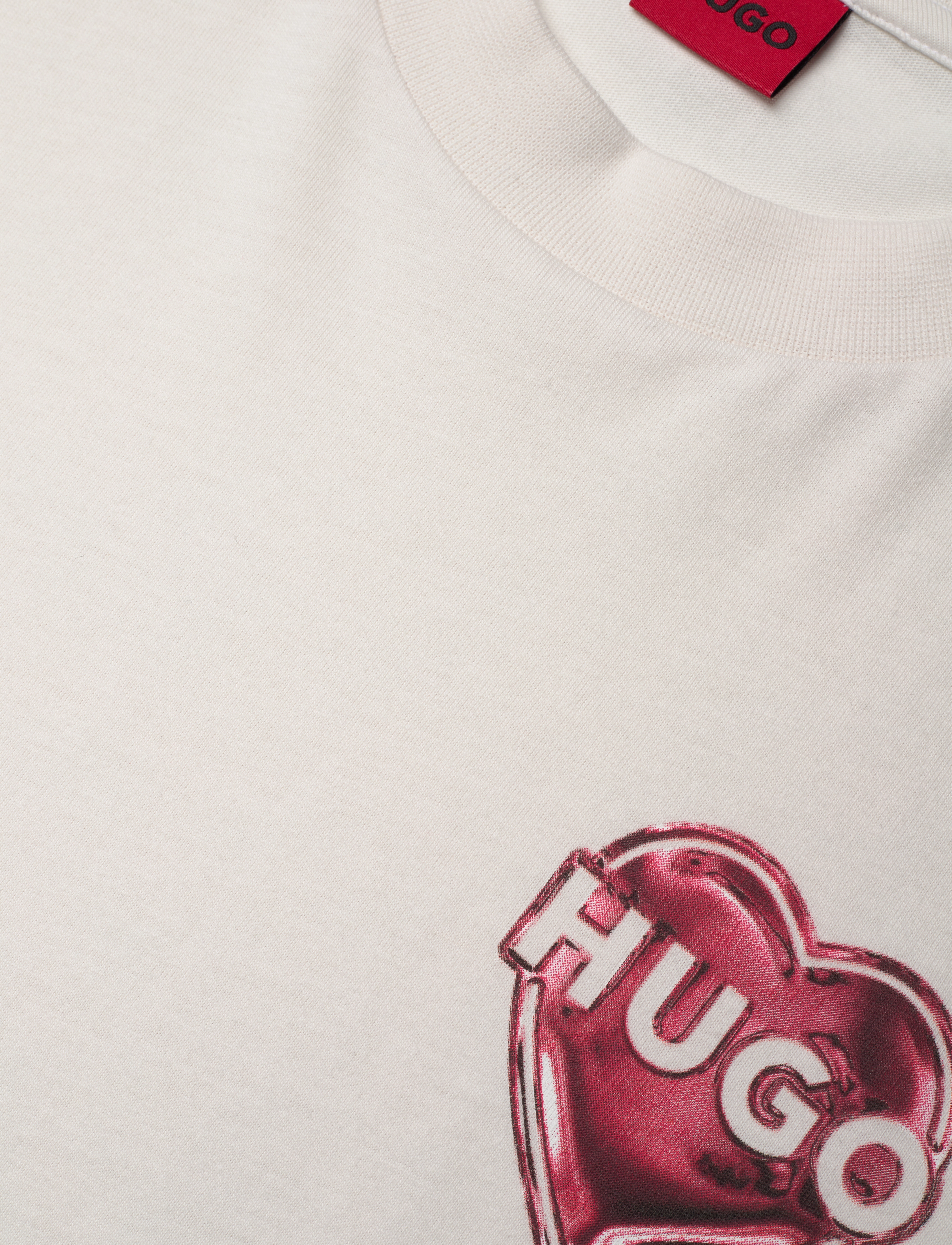 HUGO - Vintage Tee_14 - natural - 2