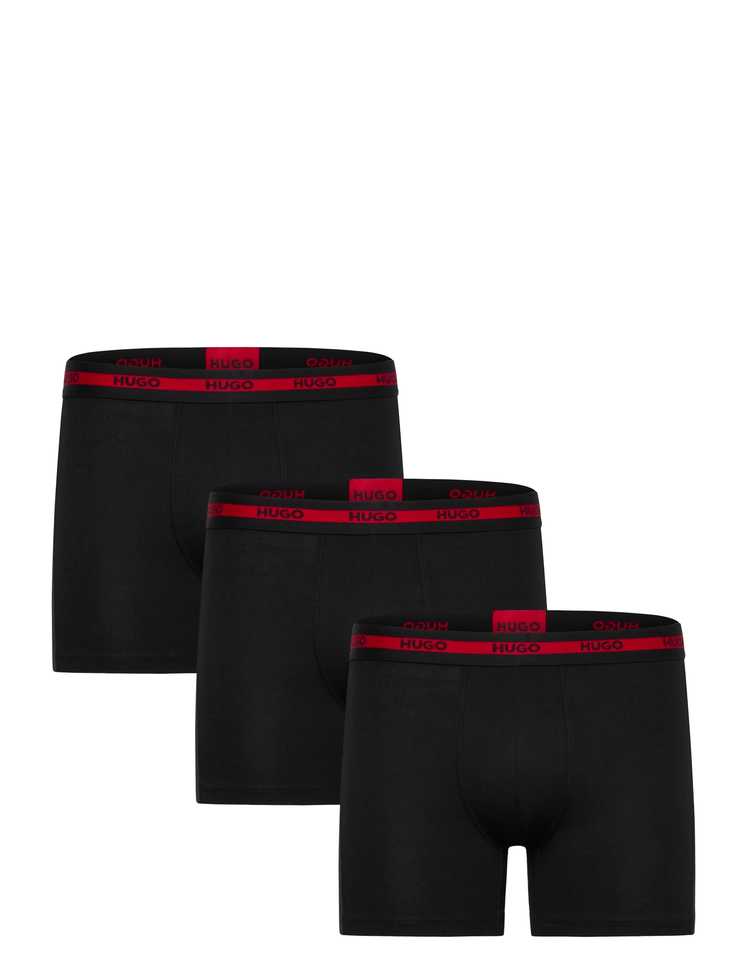 HUGO Boxerbr Tripl Planet Schwarz - S - Herren