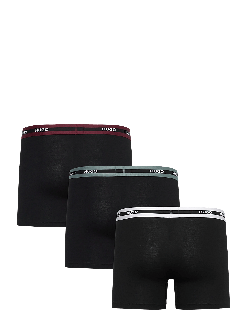 HUGO - BOXERBR TRIPL PLANET - unterhosen im multipack - black - 1