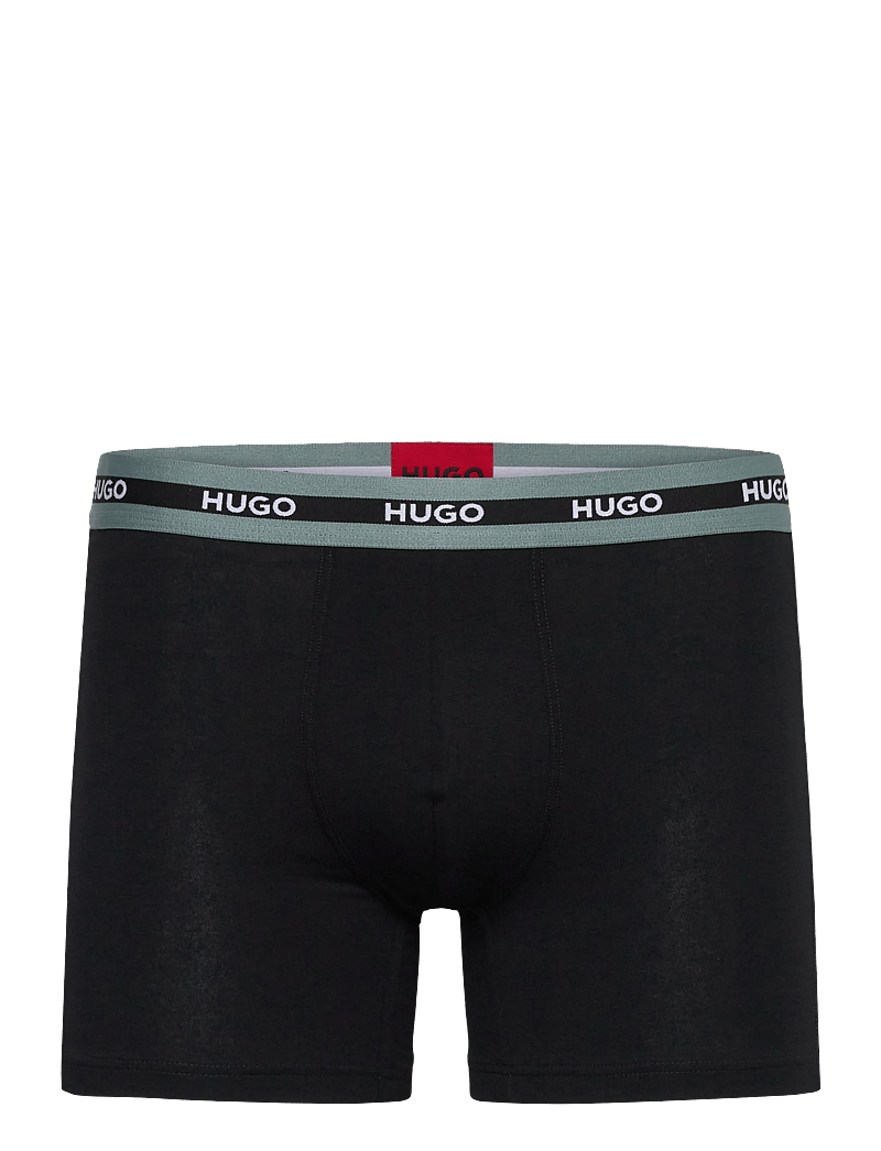 HUGO - BOXERBR TRIPL PLANET - unterhosen im multipack - black - 2