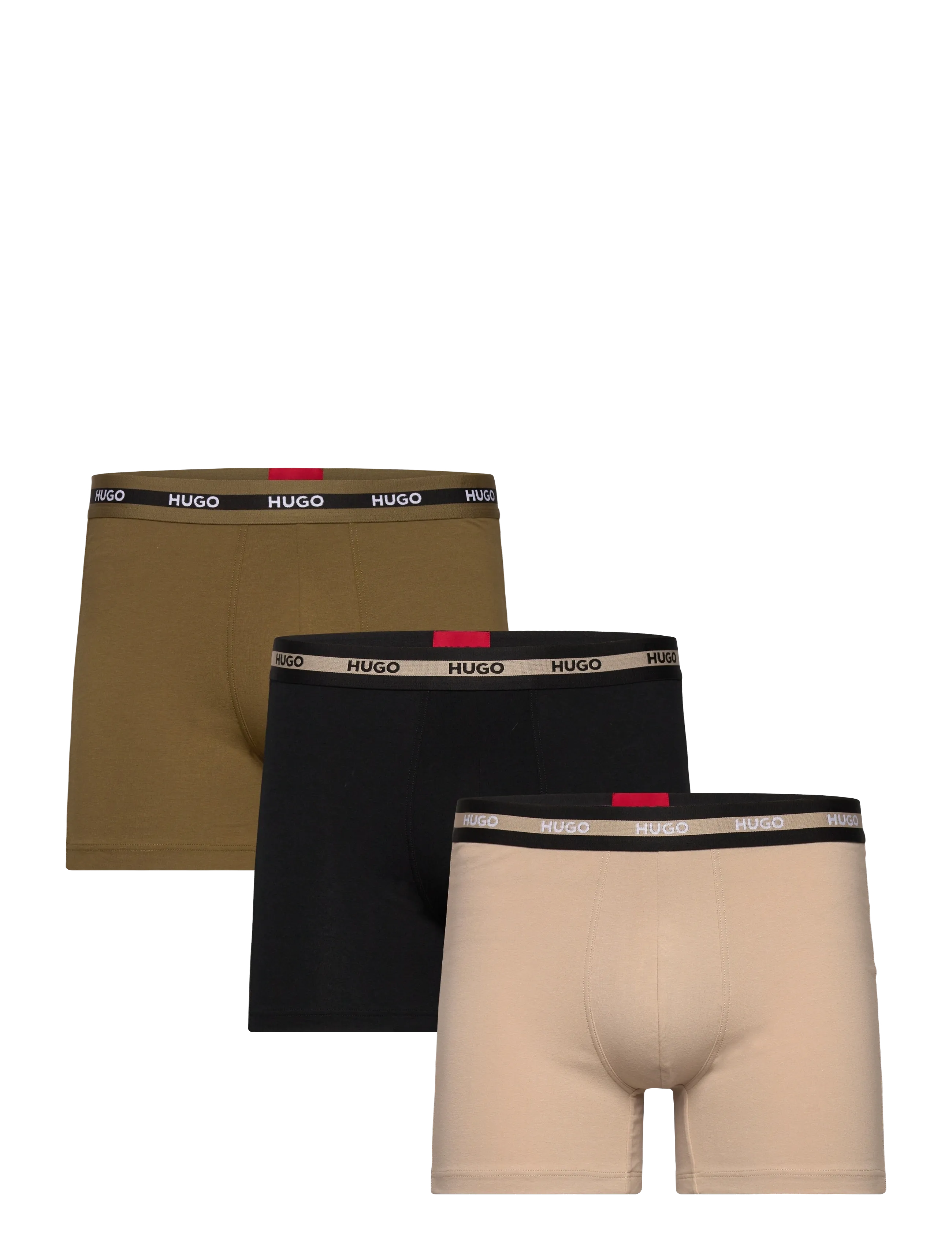 HUGO BOXERBR TRIPL PLANET - Unterhosen - OPEN MISCELLANEOUS / khaki/green