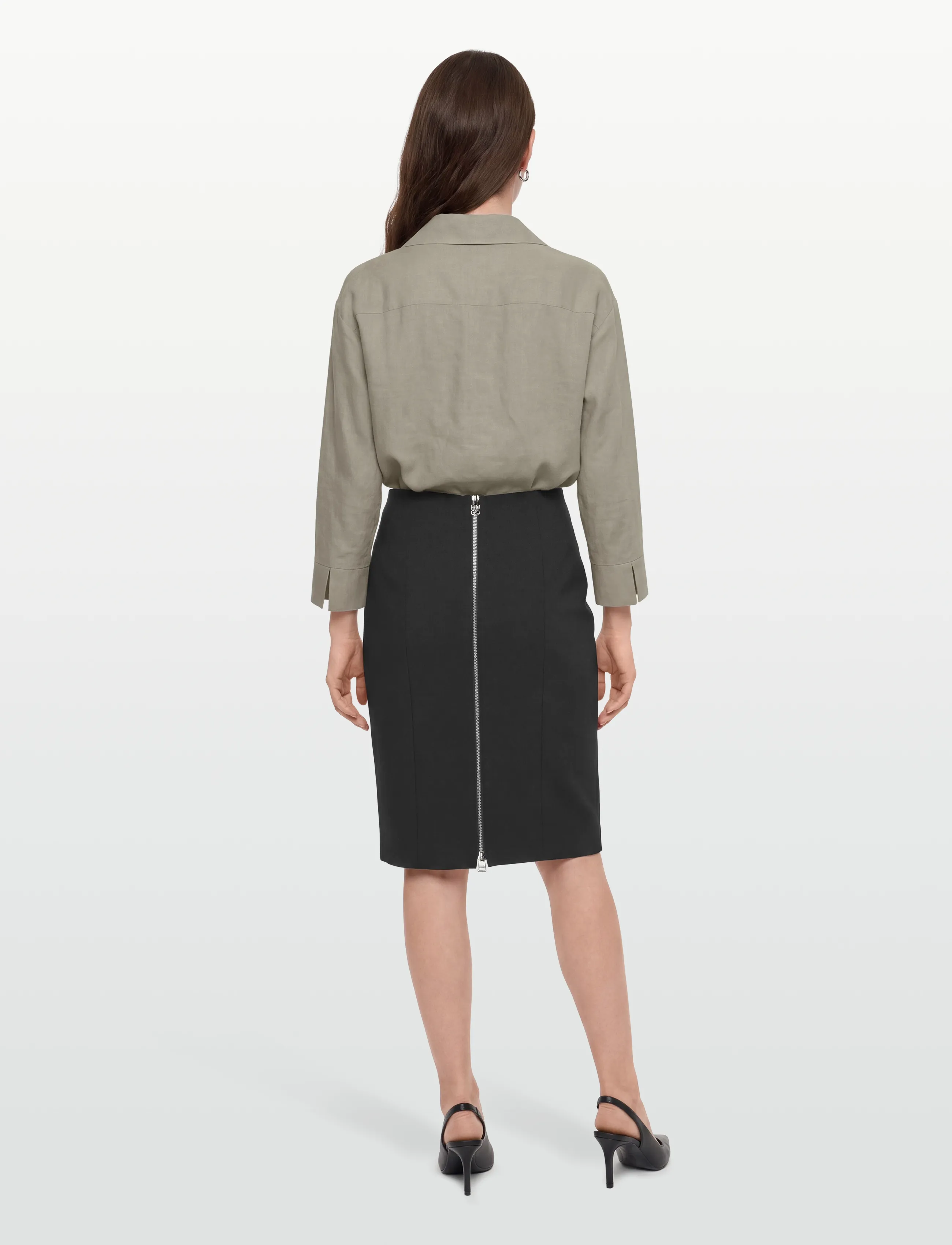 HUGO - Ronero - pencil skirts - black - 4