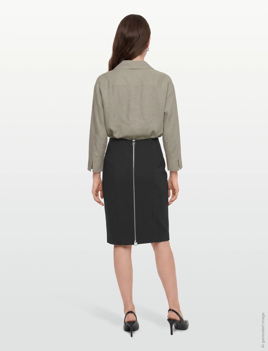 HUGO - Ronero - bleistiftröcke - black - 4