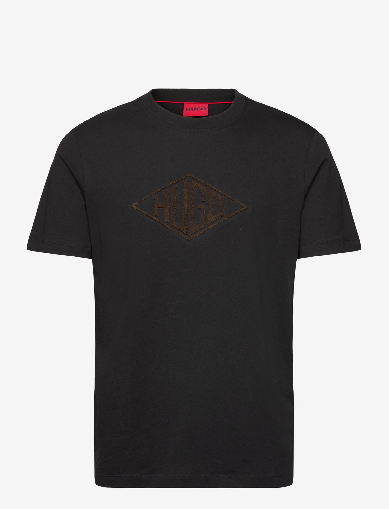 HUGO - Dalendi - kortærmede t-shirts - black - 0