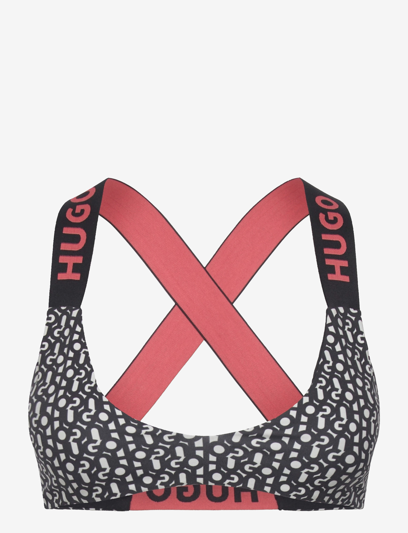 HUGO - MONOGRAM TRIANGLE - dreieck-bikini-oberteile - open white - 0