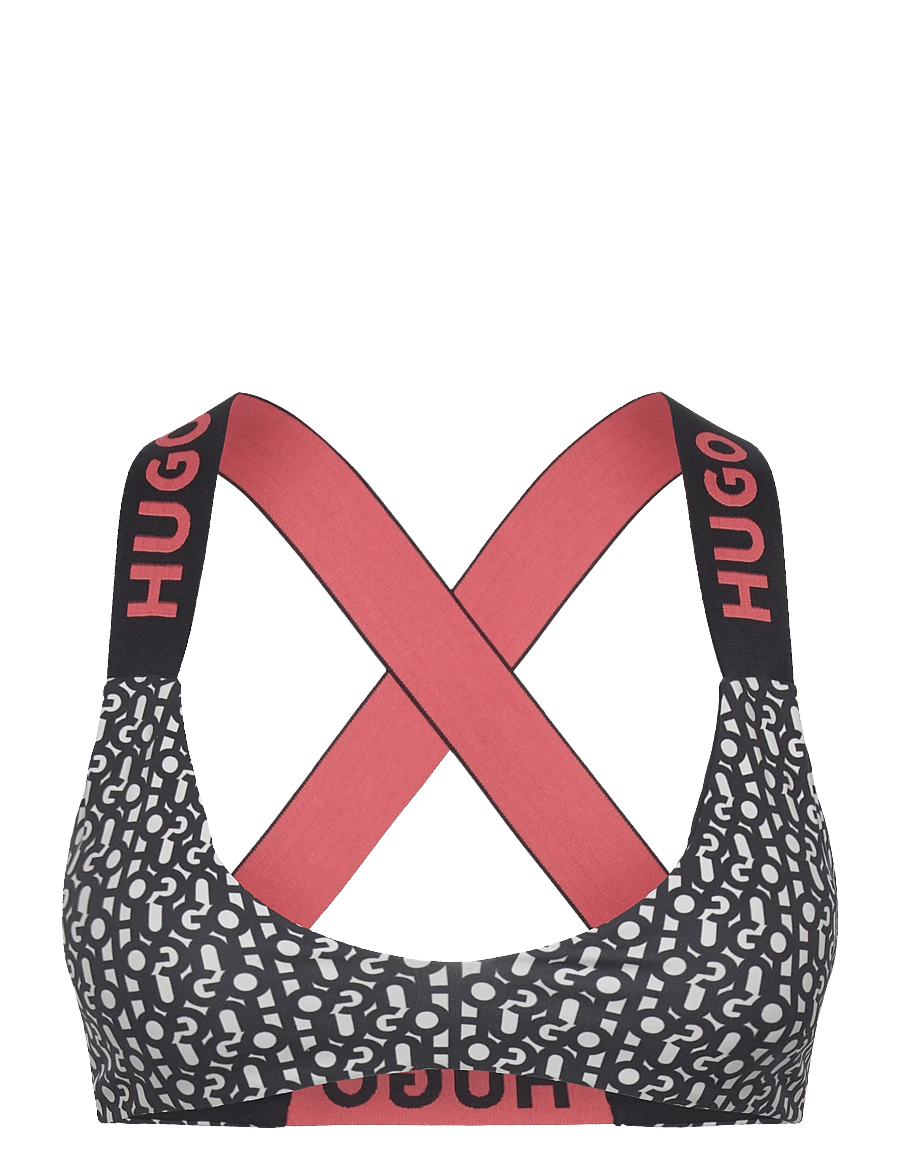 HUGO - MONOGRAM TRIANGLE - kolmnurksed bikiinid - open white - 0