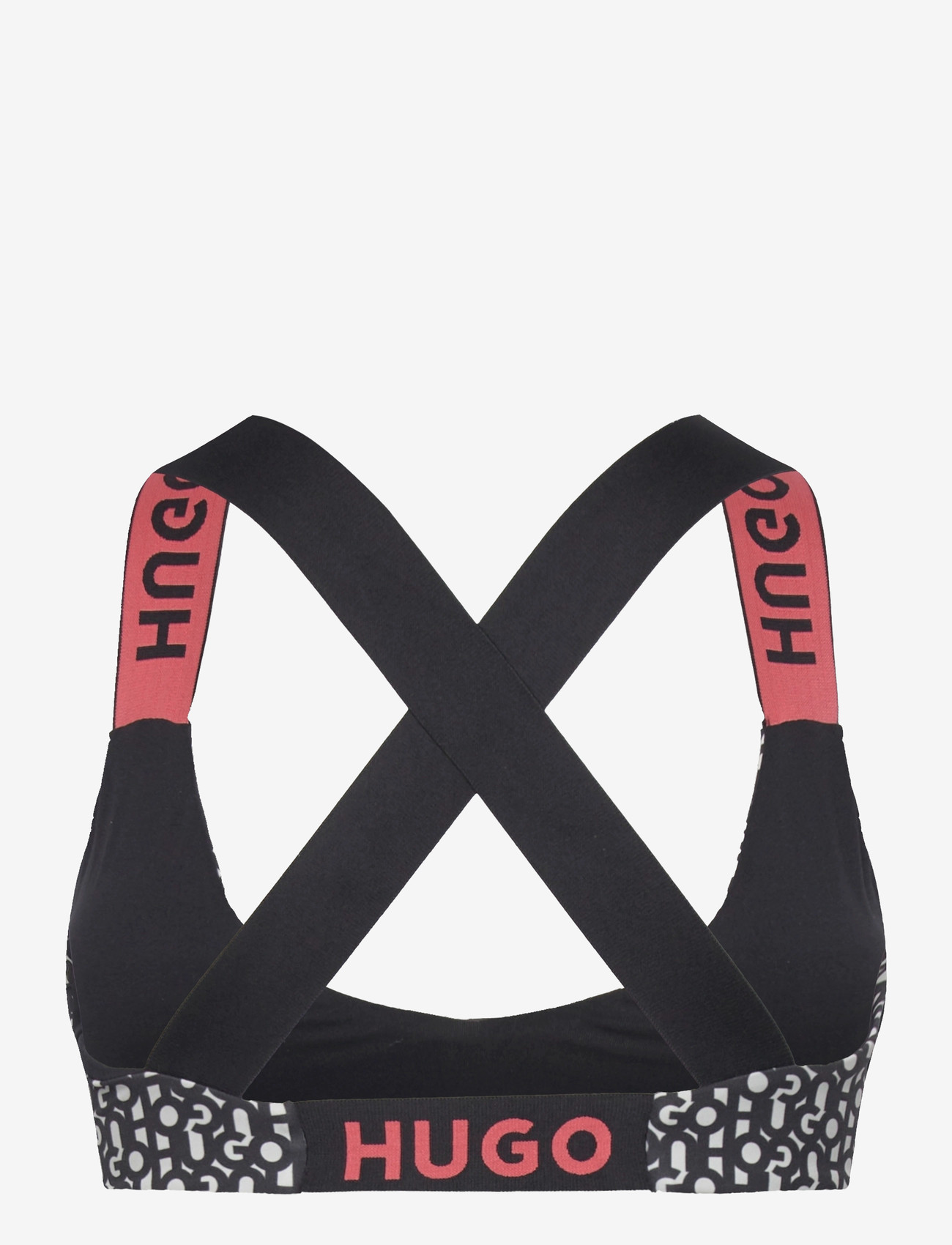 HUGO - MONOGRAM TRIANGLE - dreieck-bikini-oberteile - open white - 1