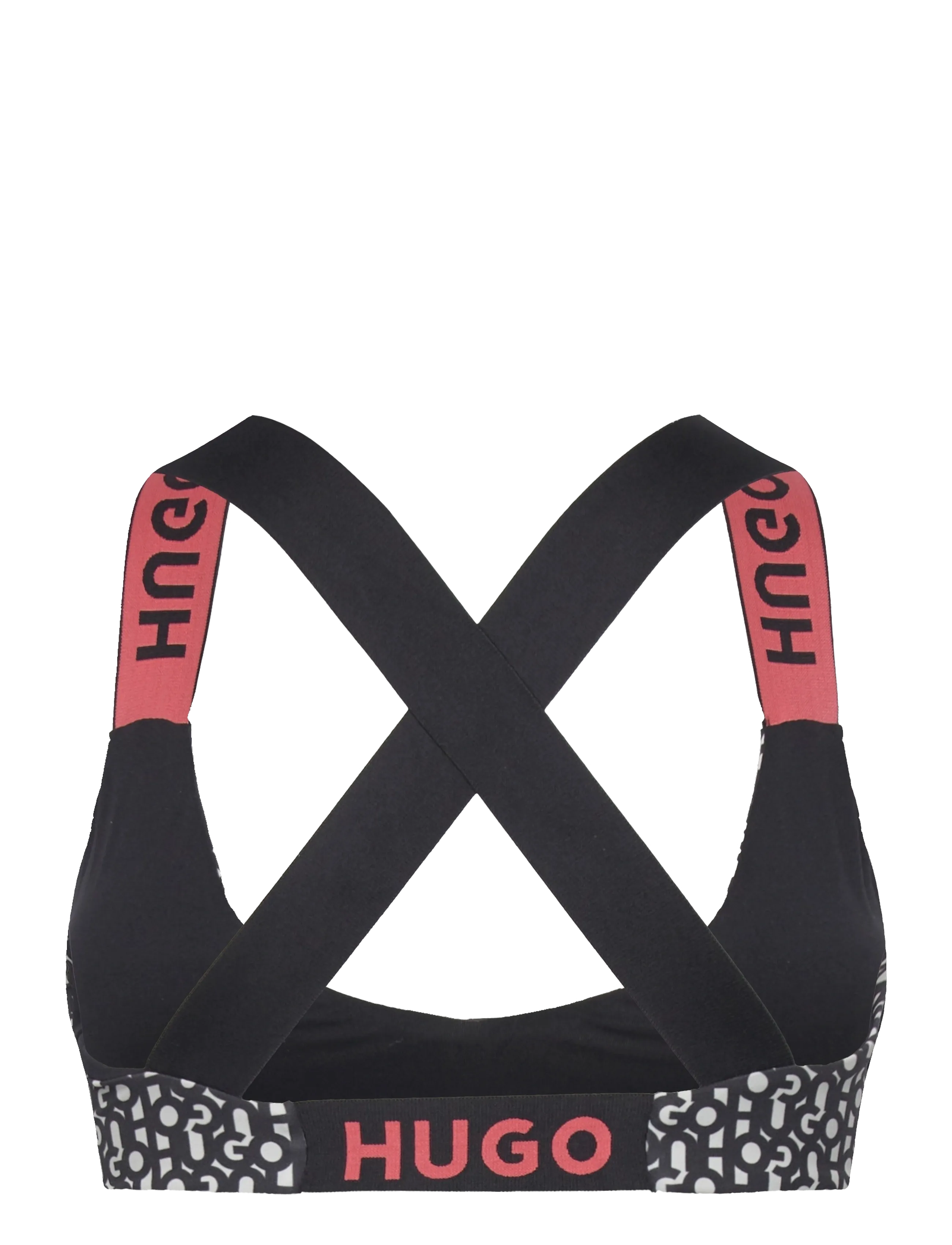 HUGO - MONOGRAM TRIANGLE - triangelformad bikinis - open white - 1